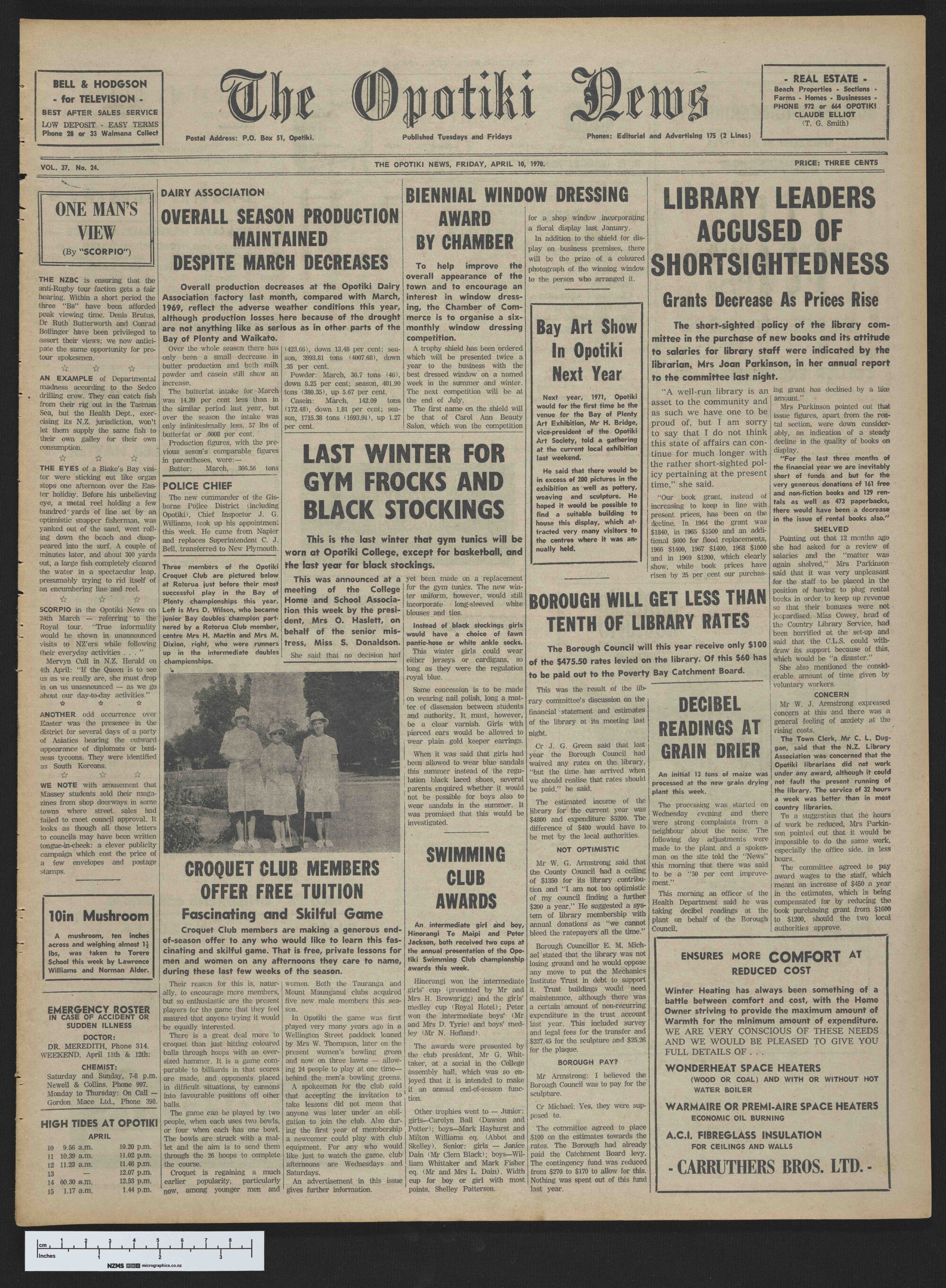 1970-04-10 Opotiki News