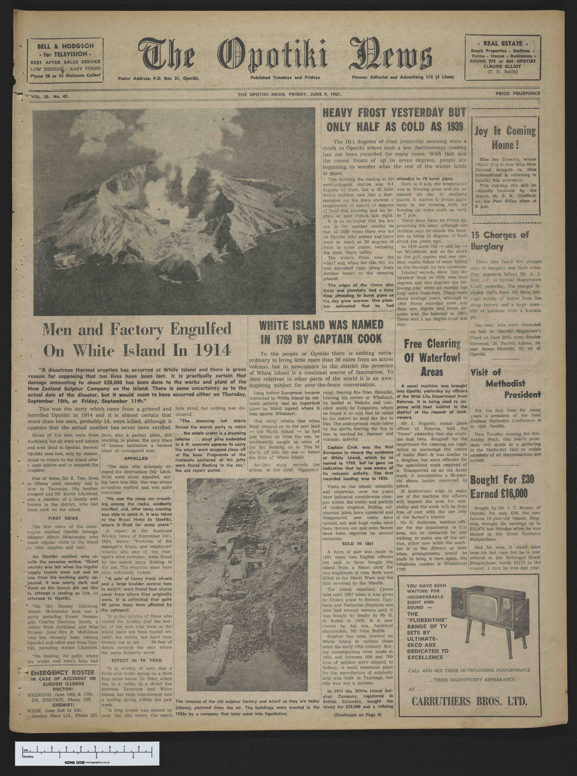 1967-06-09 Opotiki News