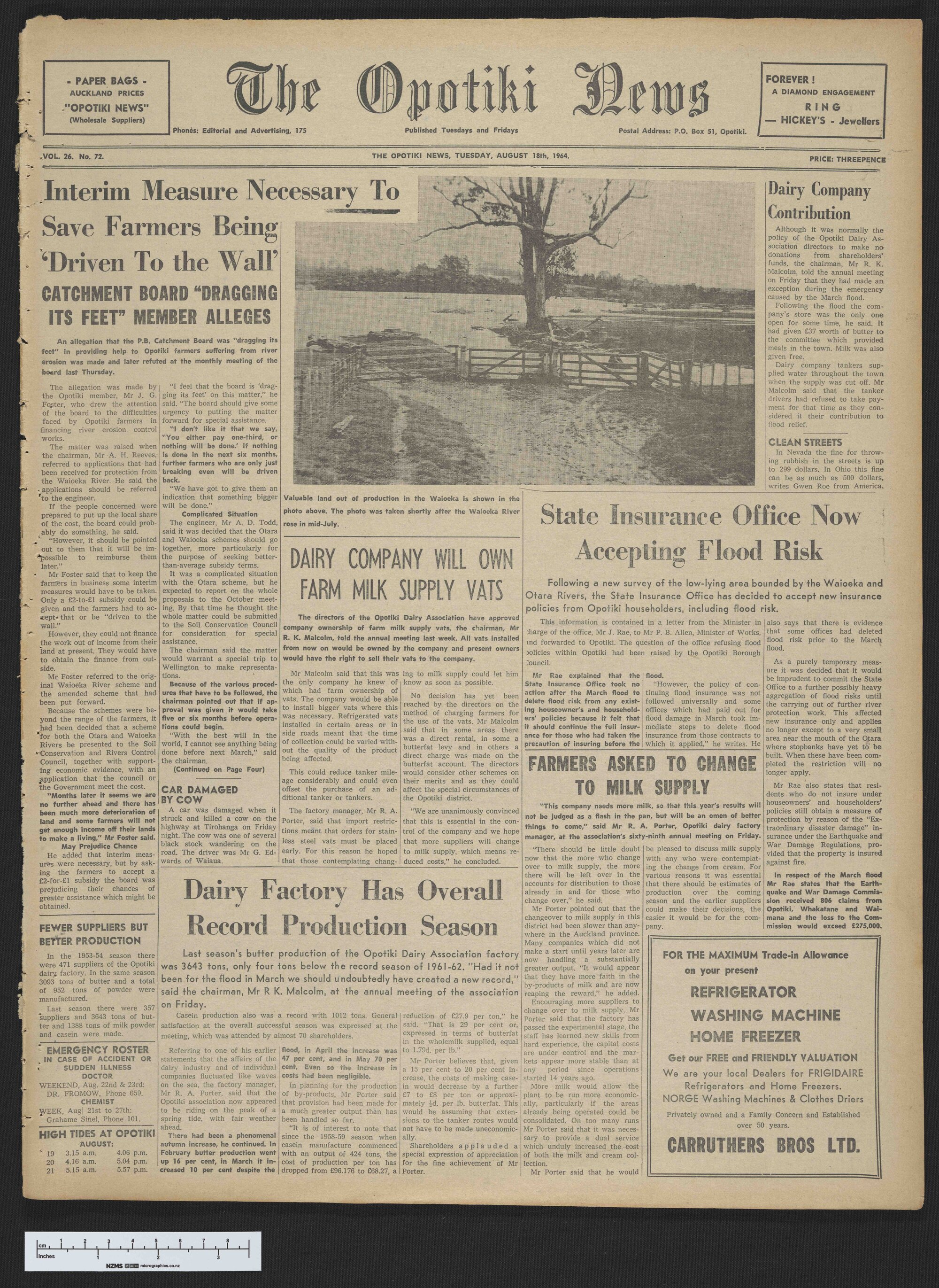 1964-08-18 Opotiki News