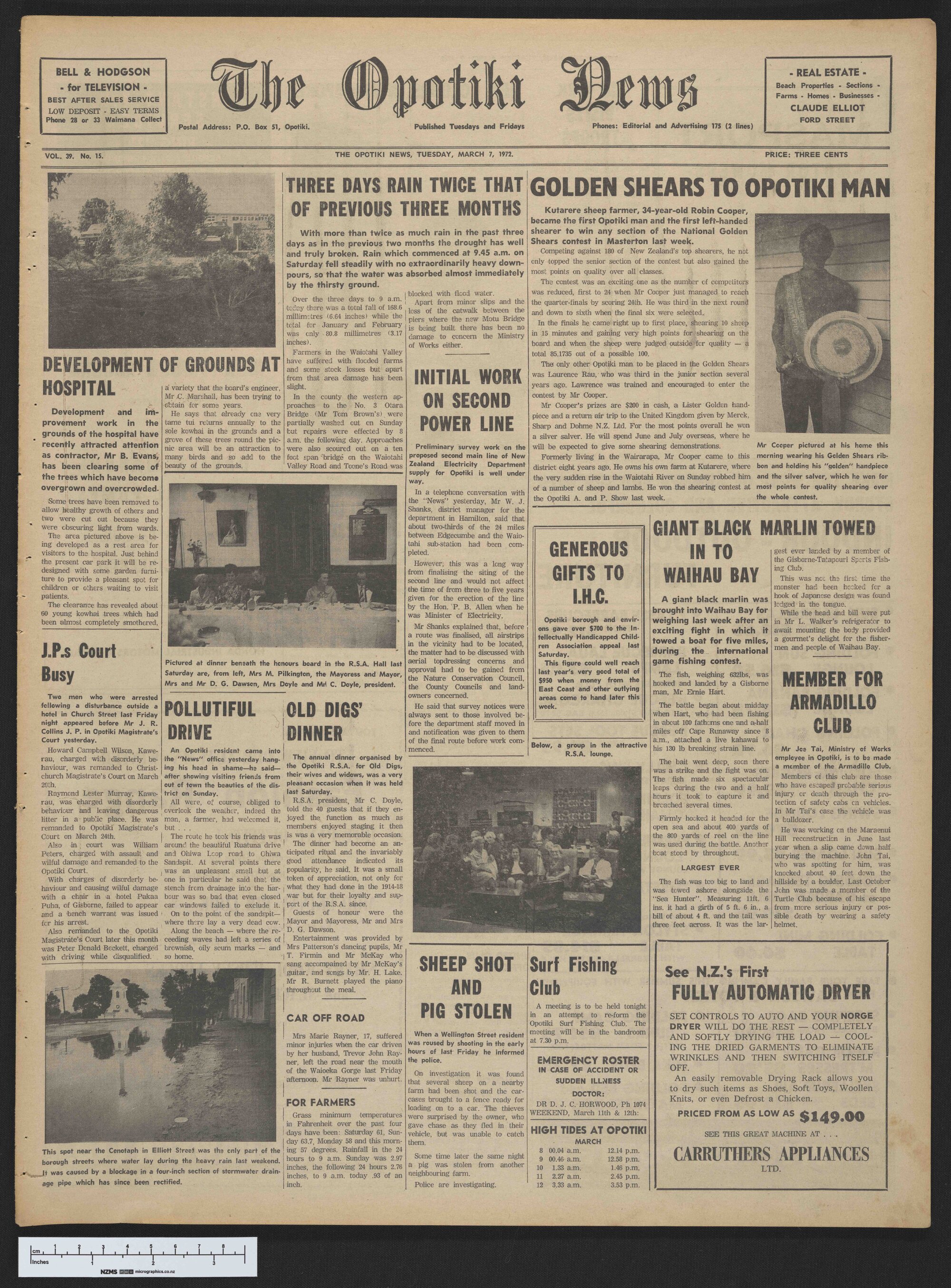 1972-03-07 Opotiki News