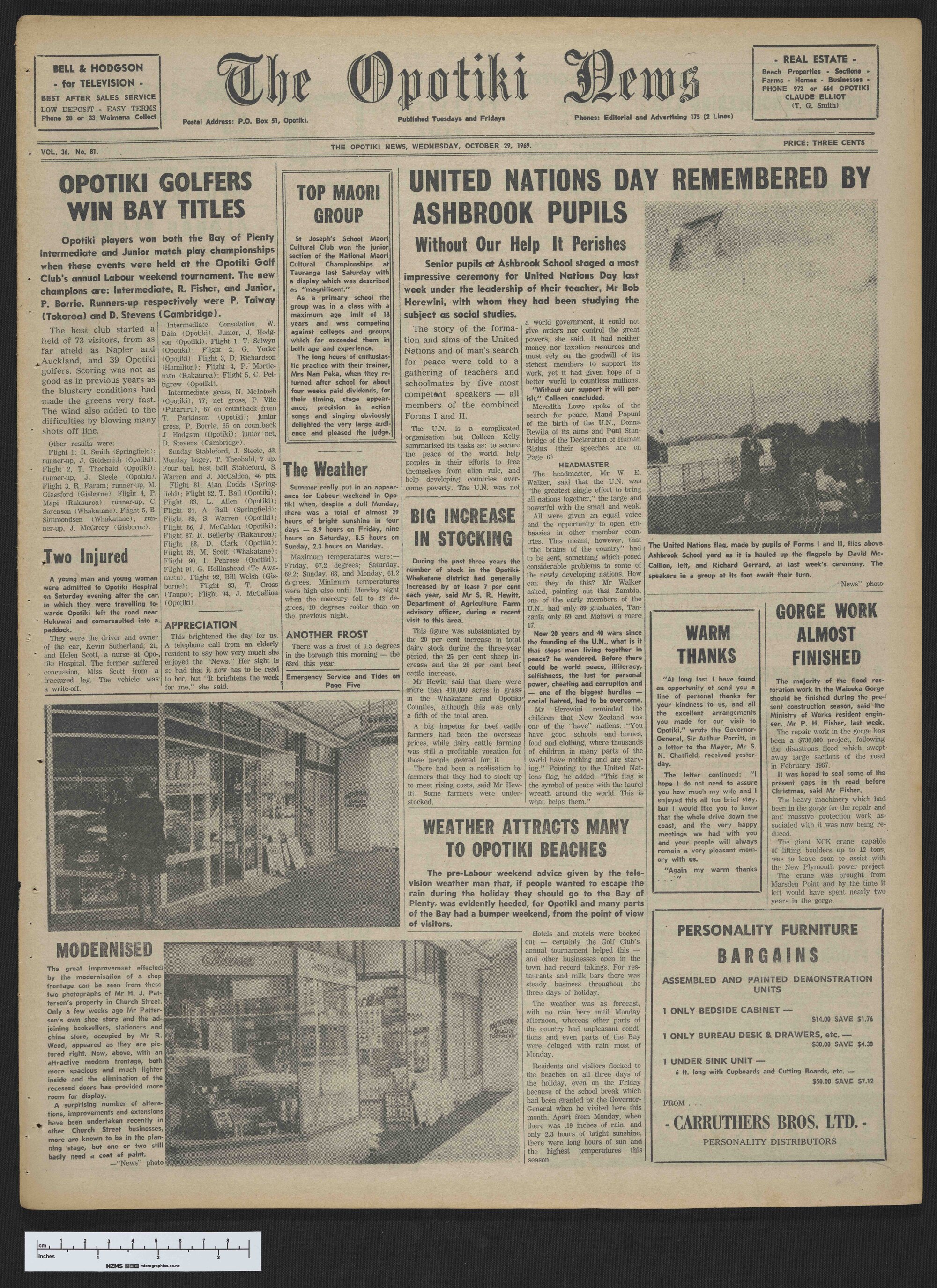 1969-10-29 Opotiki News