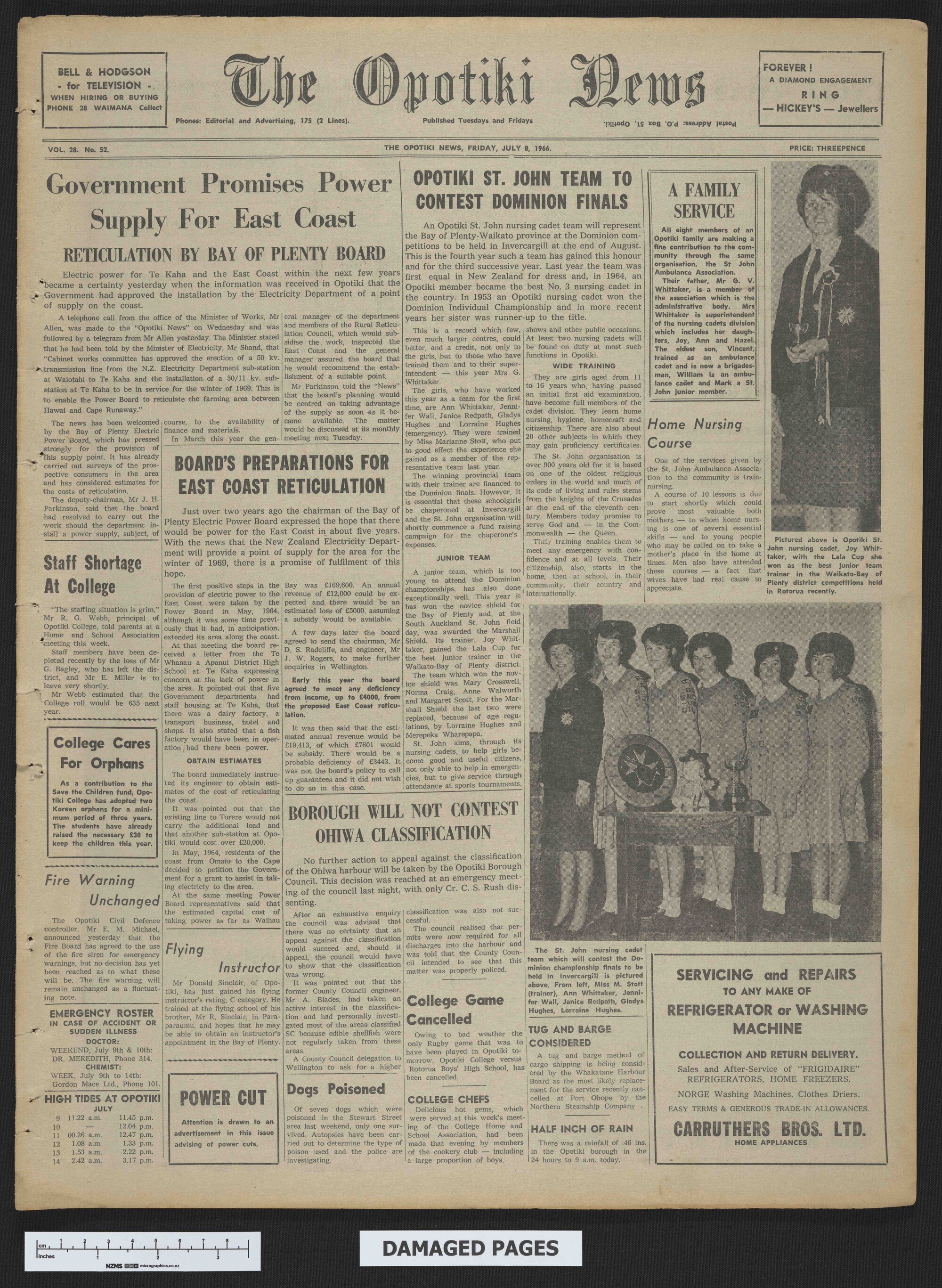 1966-07-08 Opotiki News