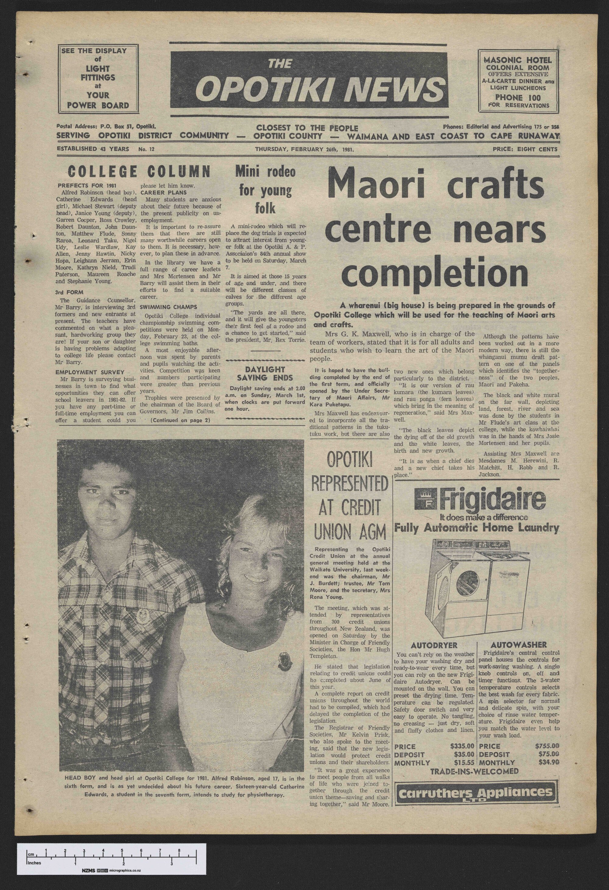 1981-02-26 Opotiki News