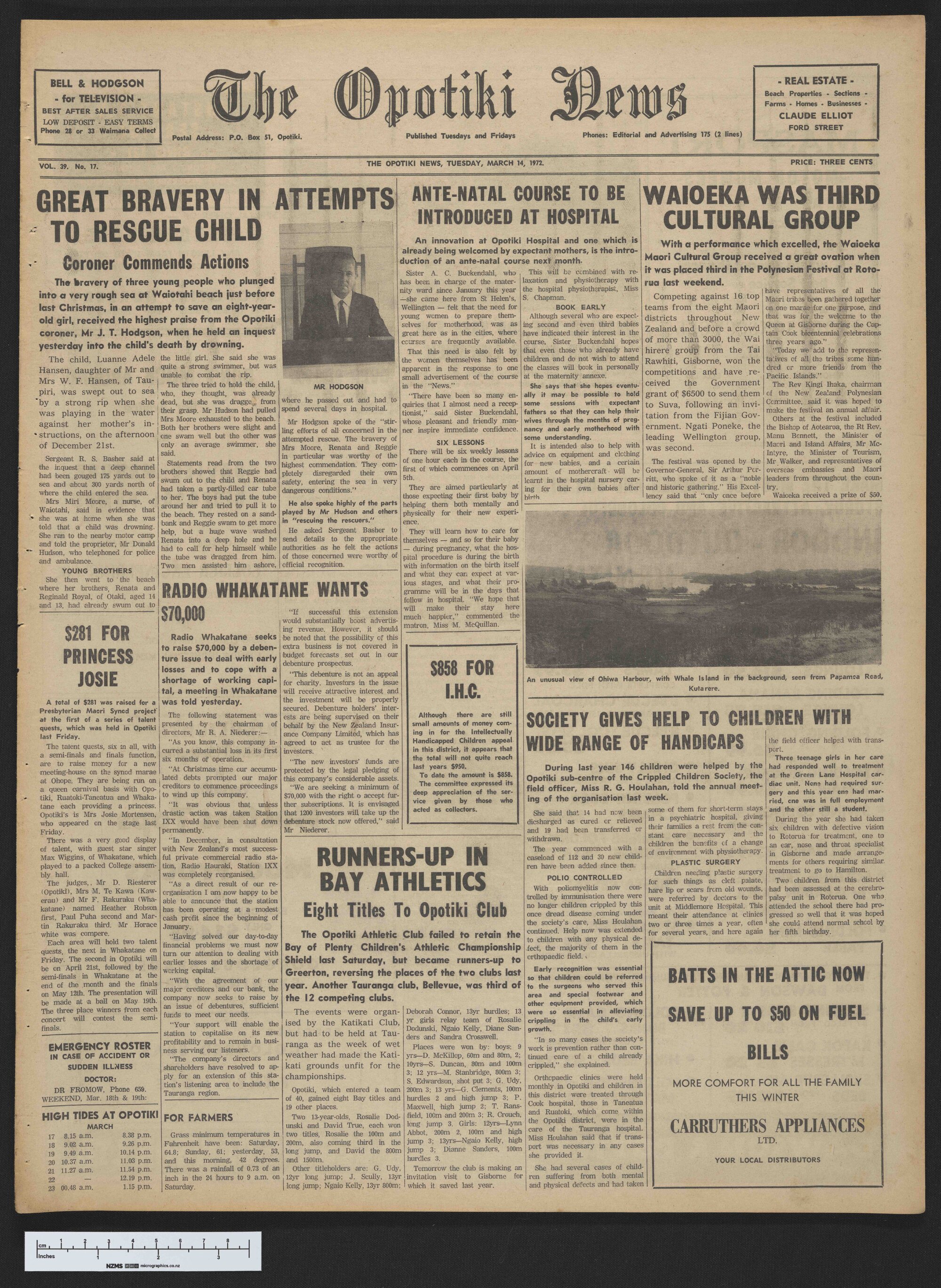 1972-03-14 Opotiki News