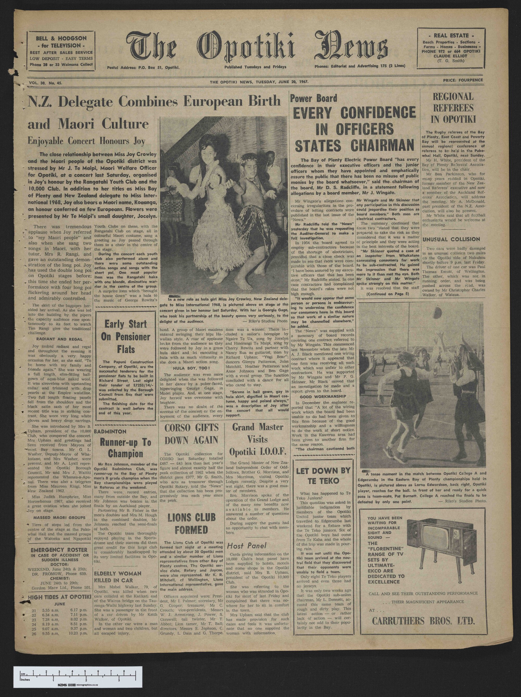 1967-06-20 Opotiki News