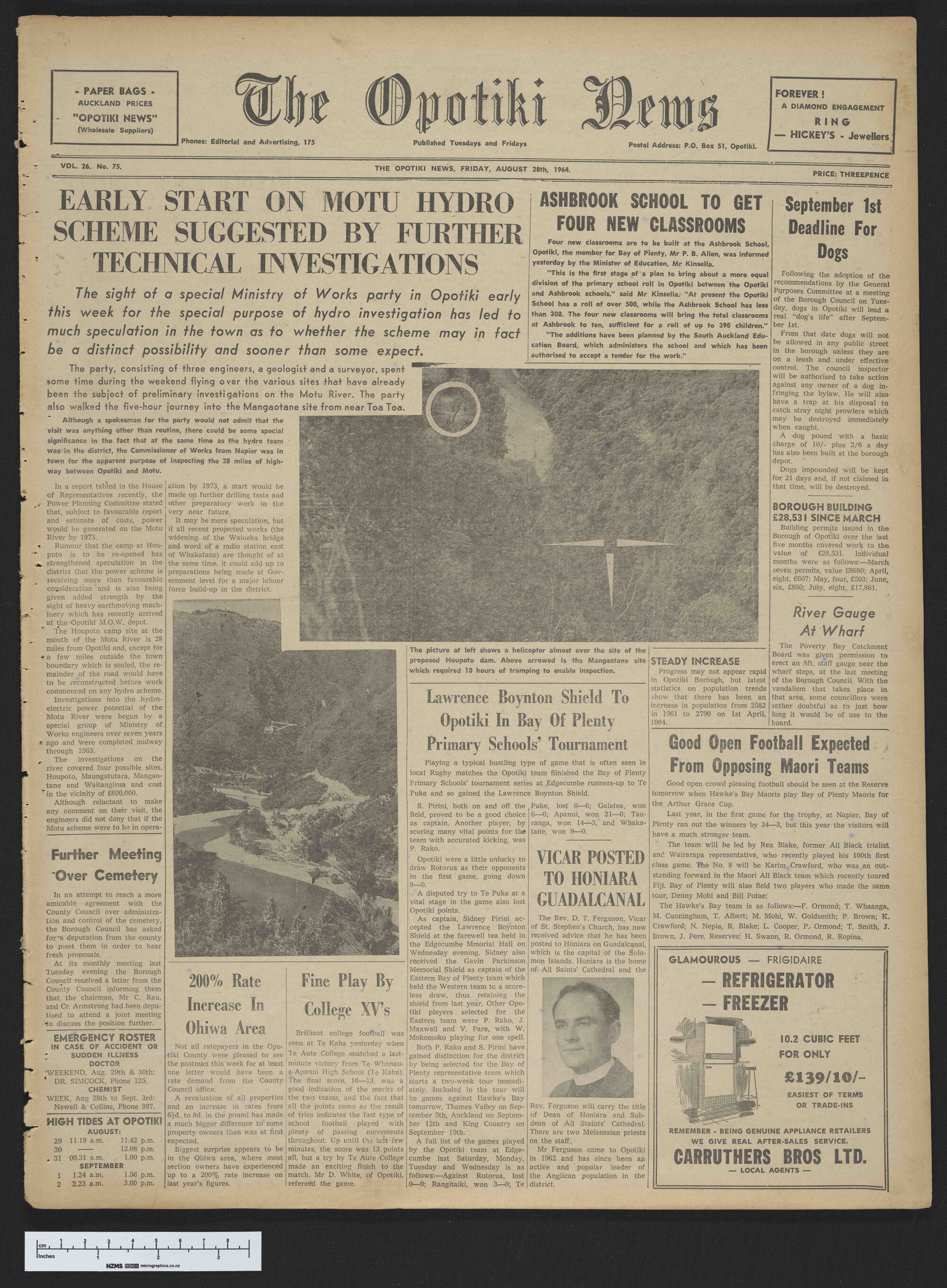 1964-08-28 Opotiki News