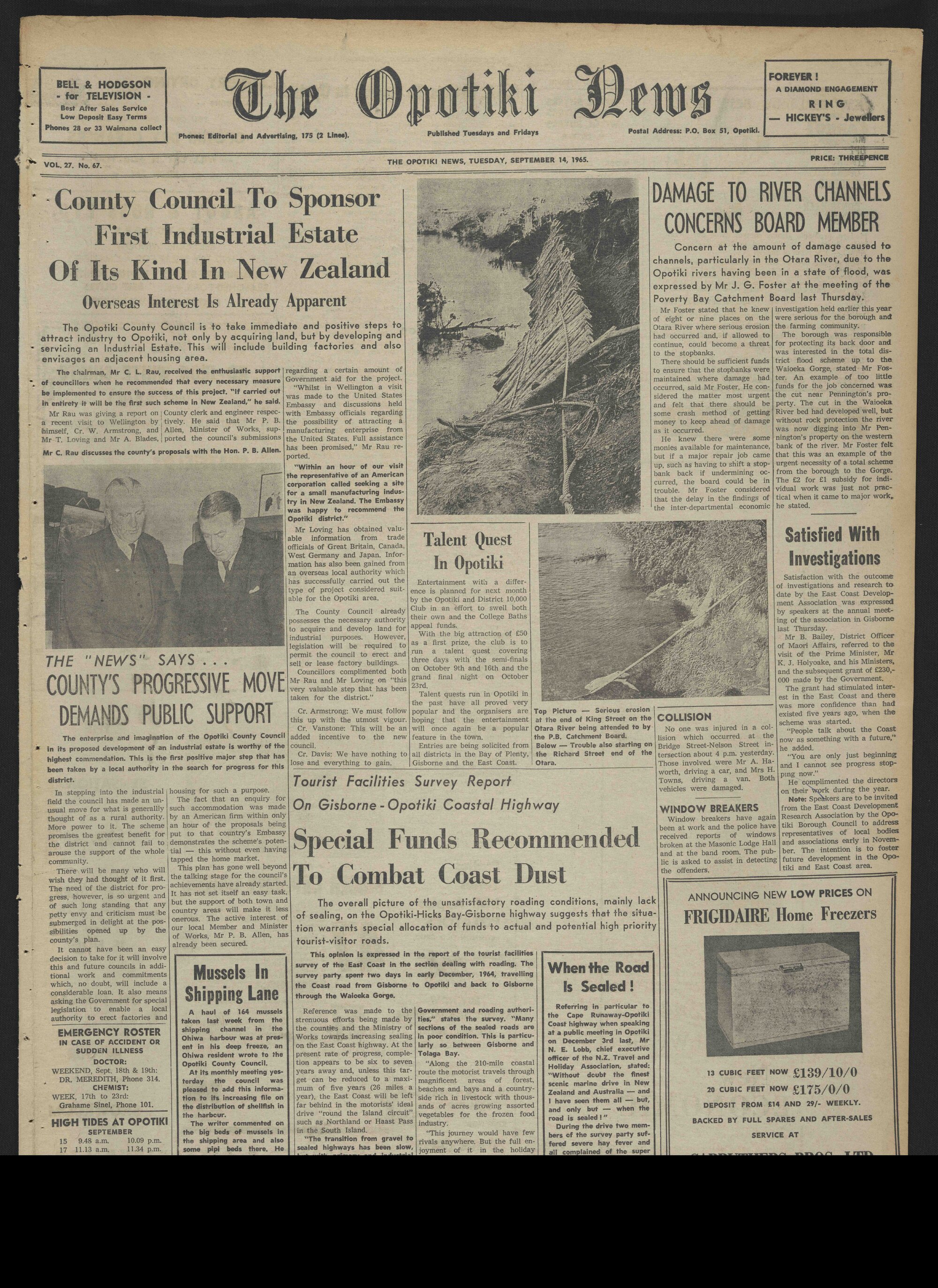 1965-09-14 Opotiki News