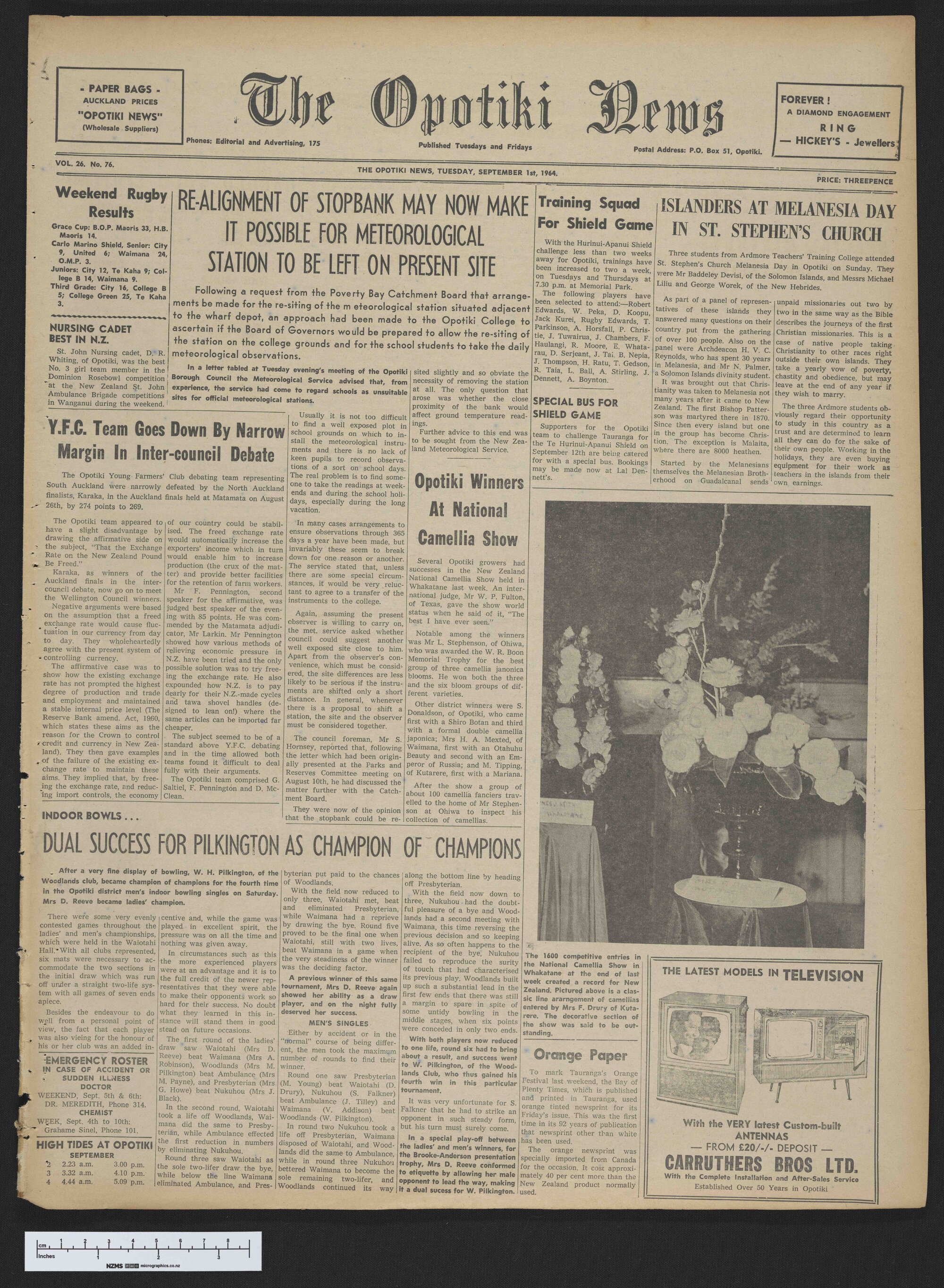 1964-09-01 Opotiki News