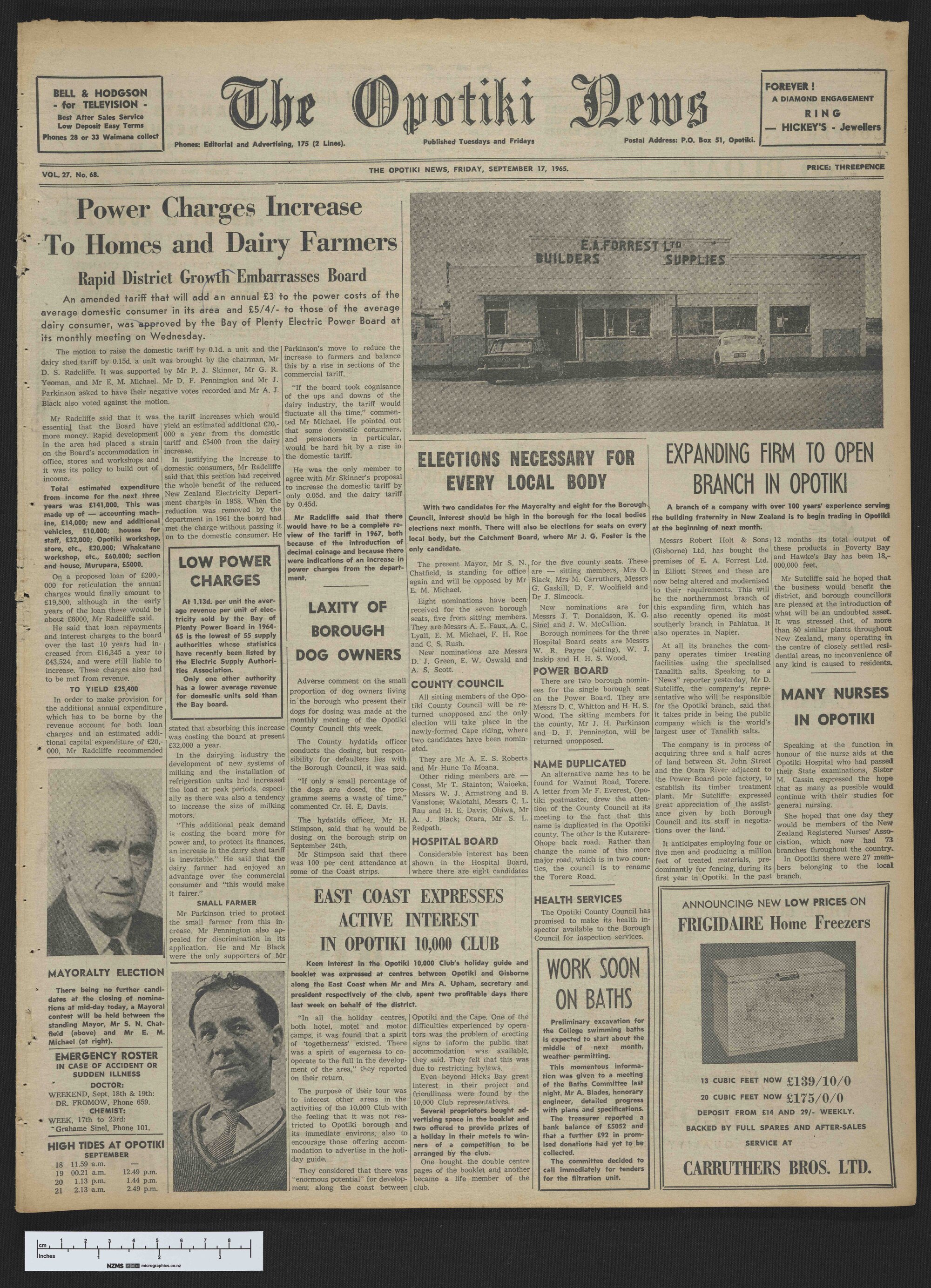1965-09-17 Opotiki News