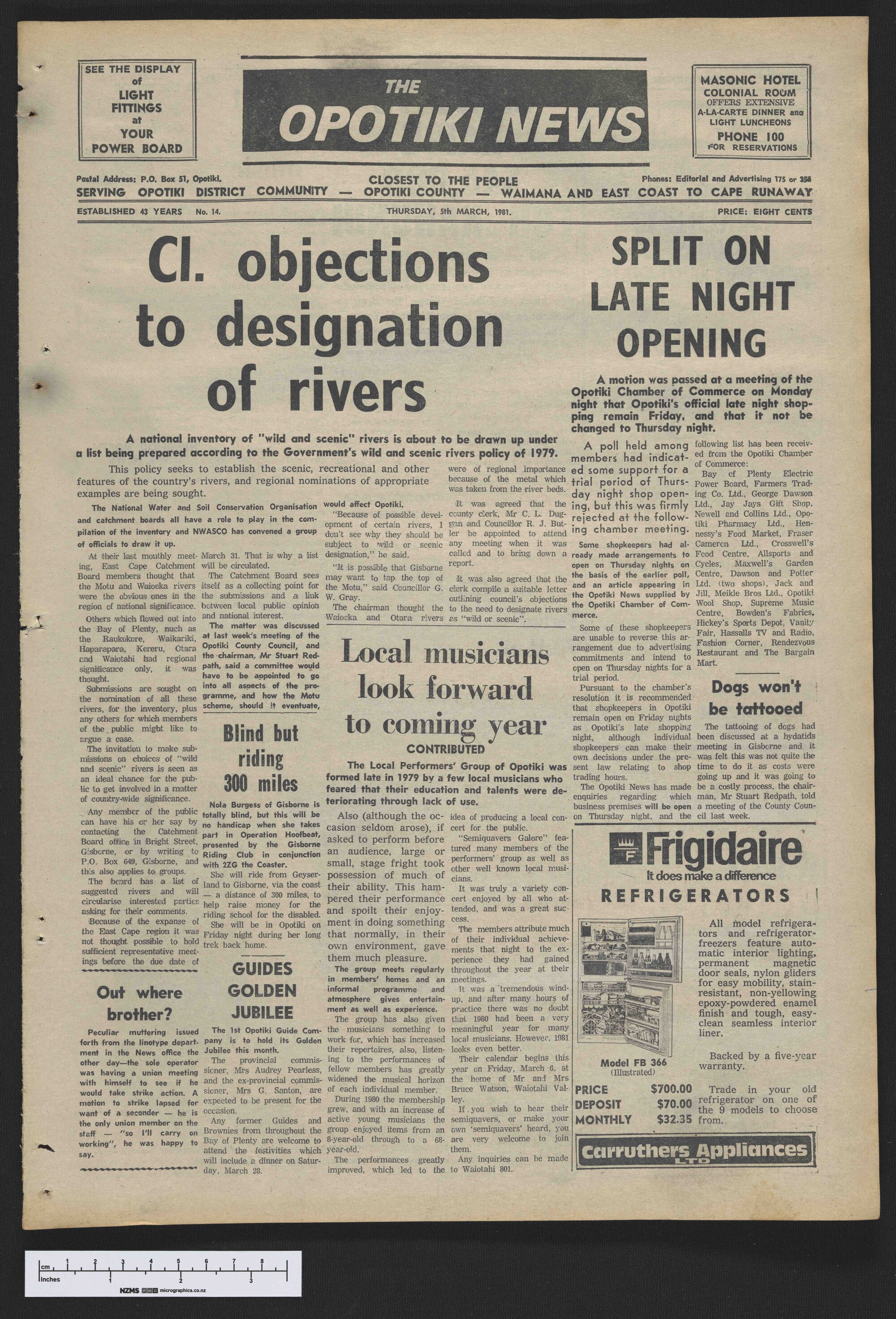 1981-03-05 Opotiki News