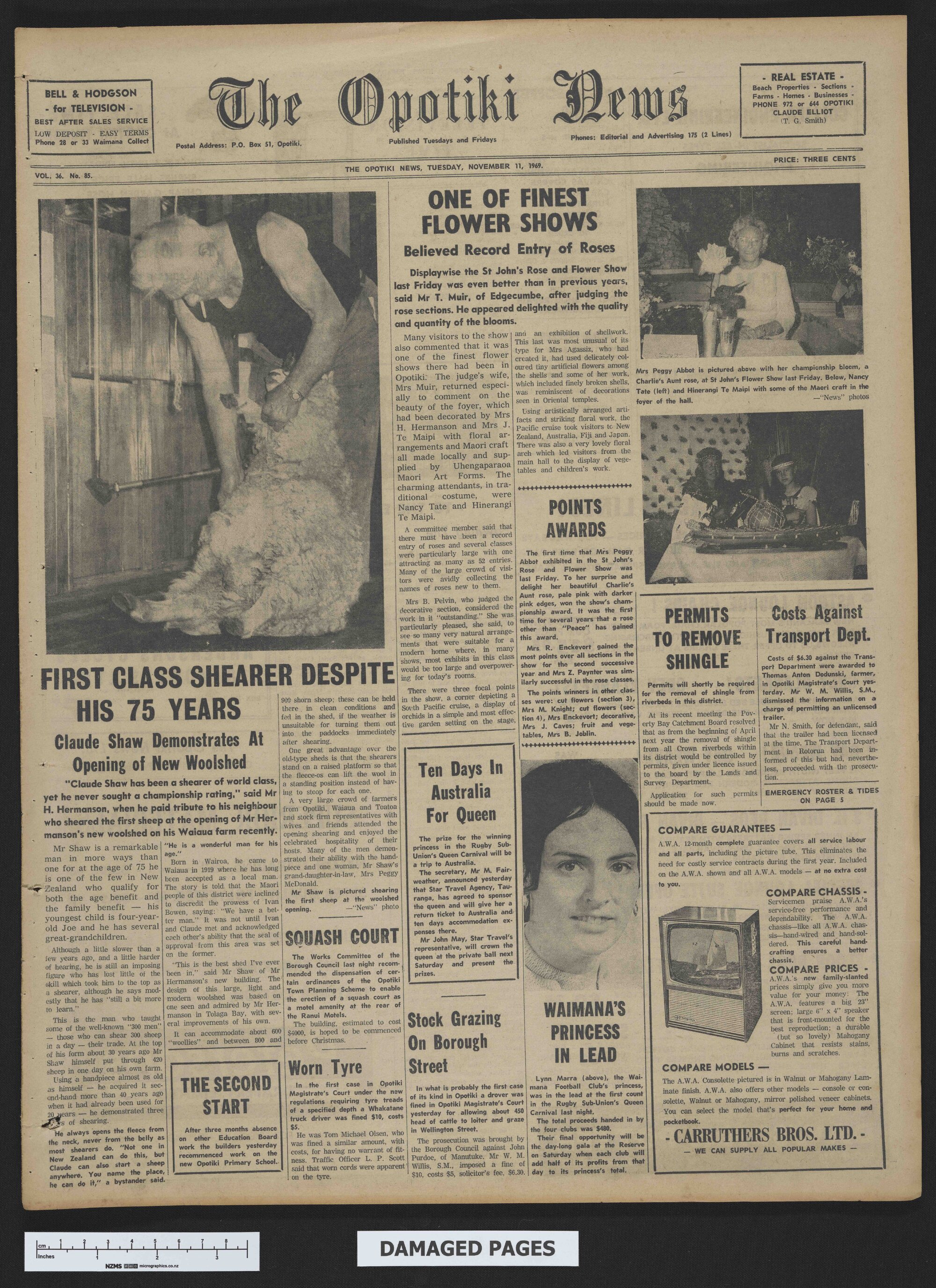 1969-11-11 Opotiki News