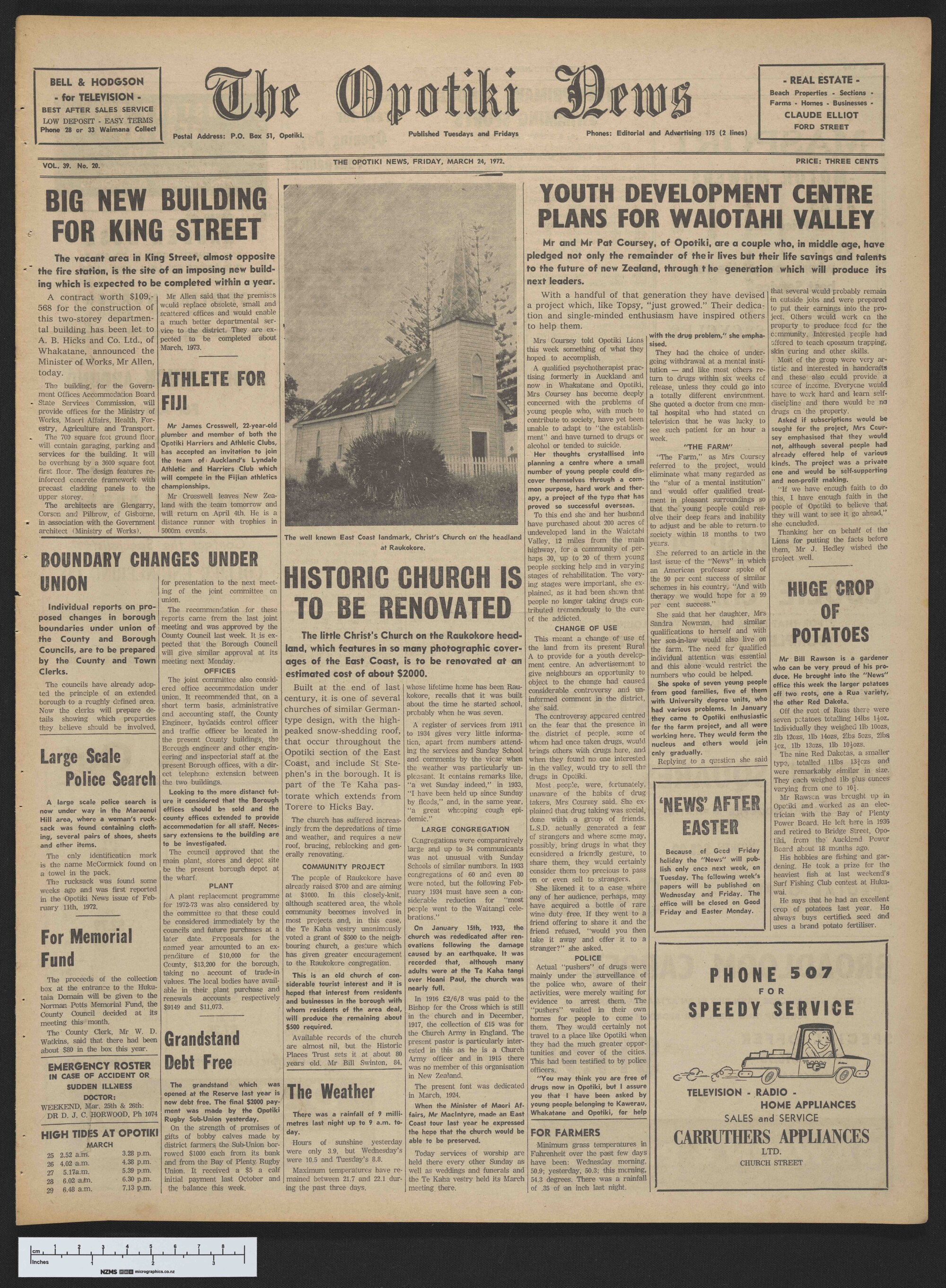 1972-03-24 Opotiki News