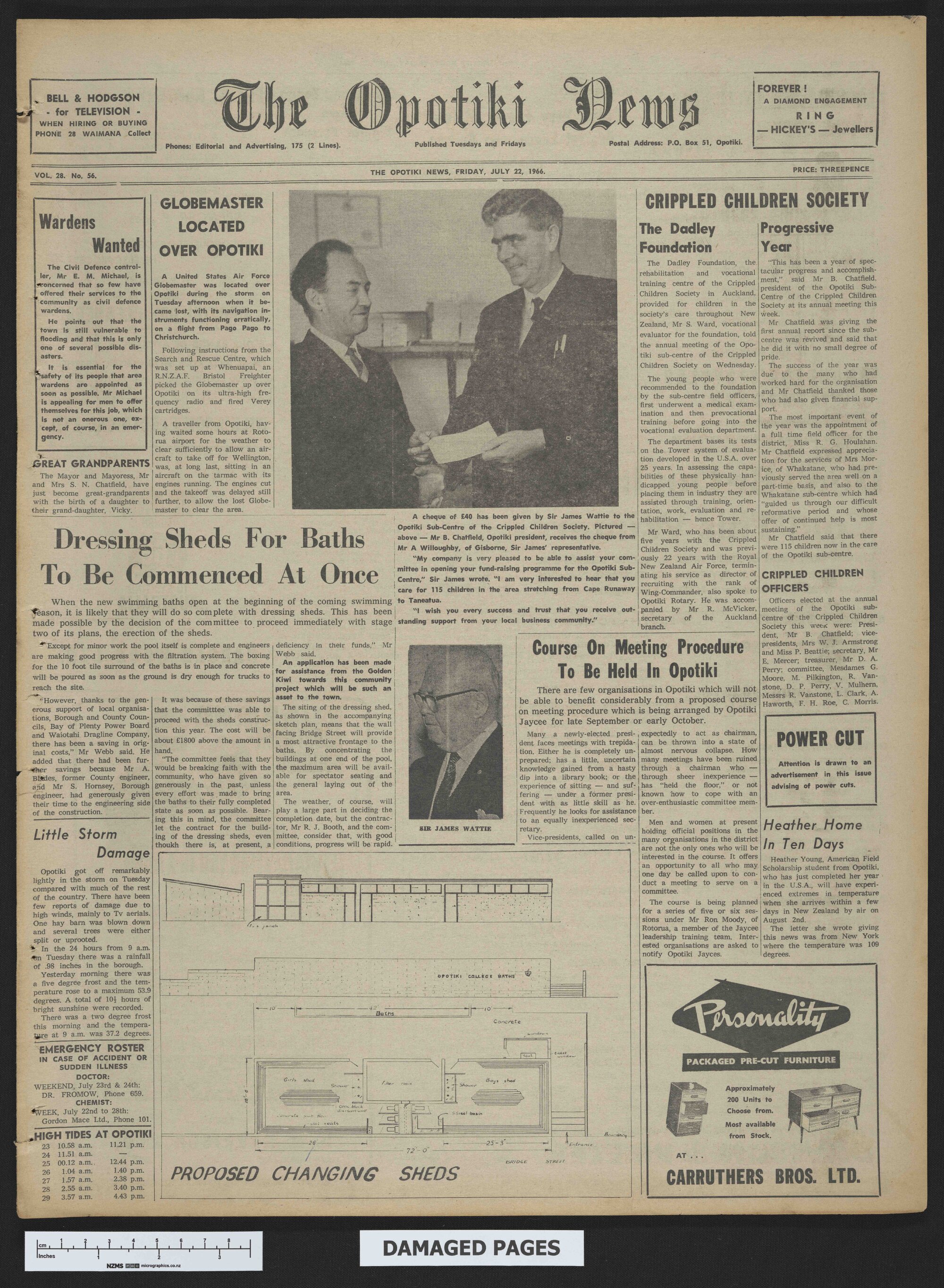 1966-07-22 Opotiki News