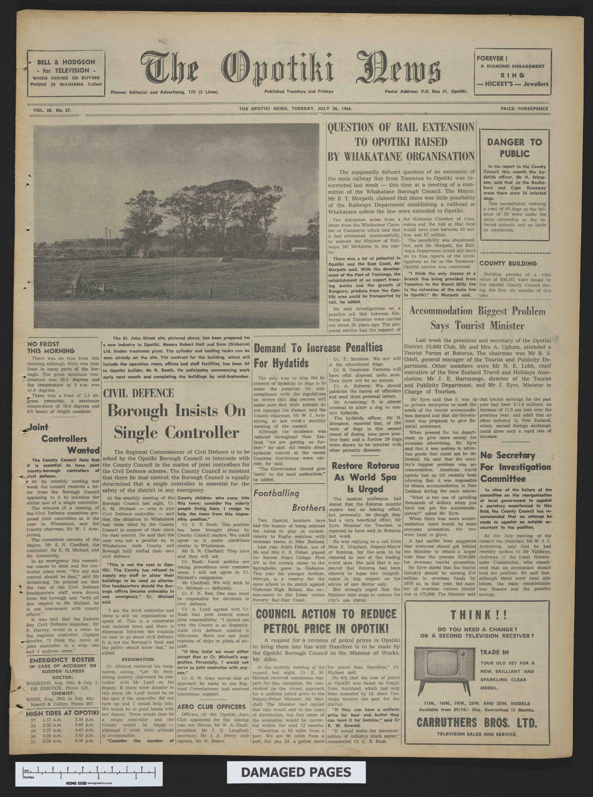 1966-07-26 Opotiki News