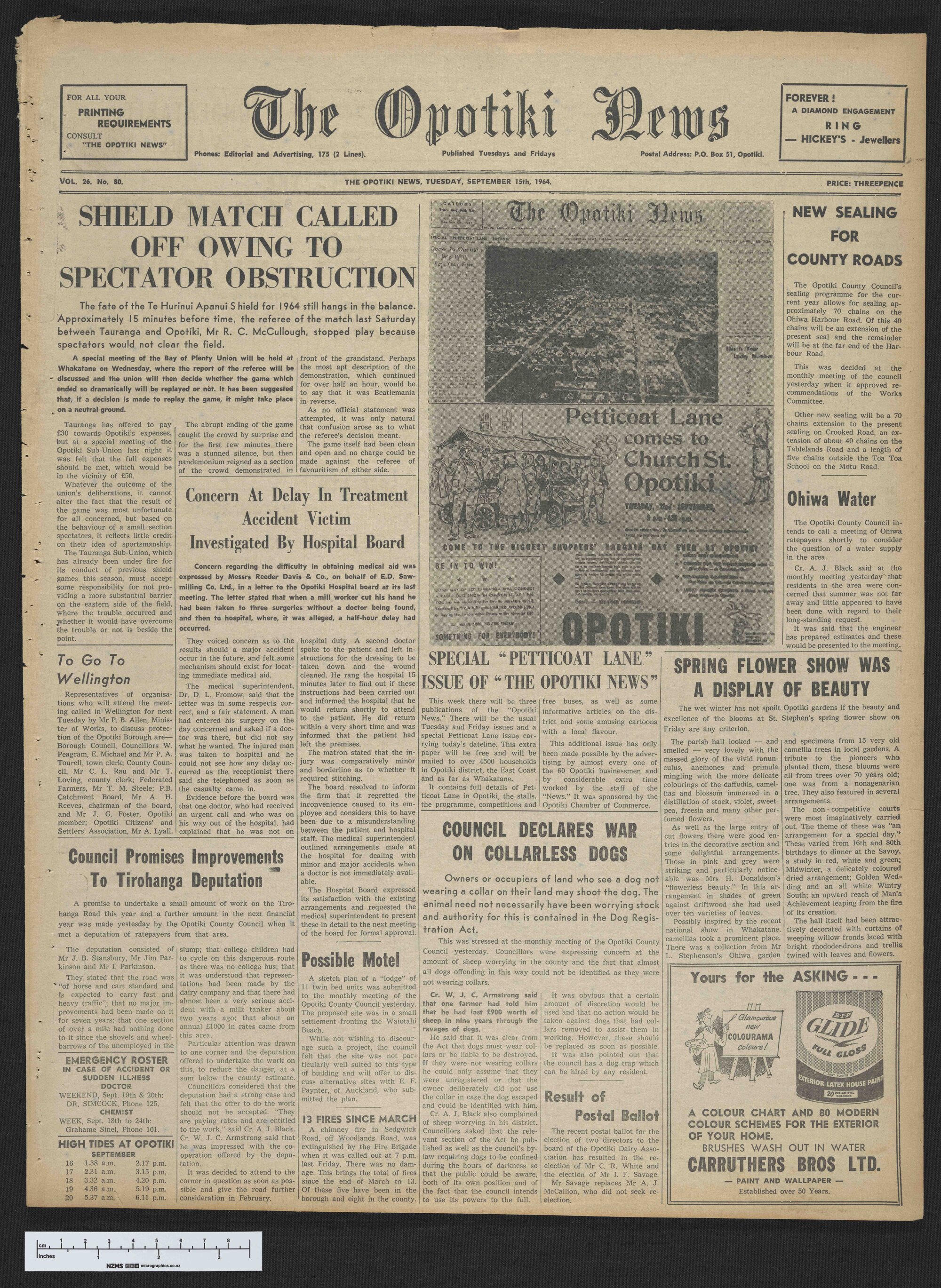 1964-09-15 Opotiki News