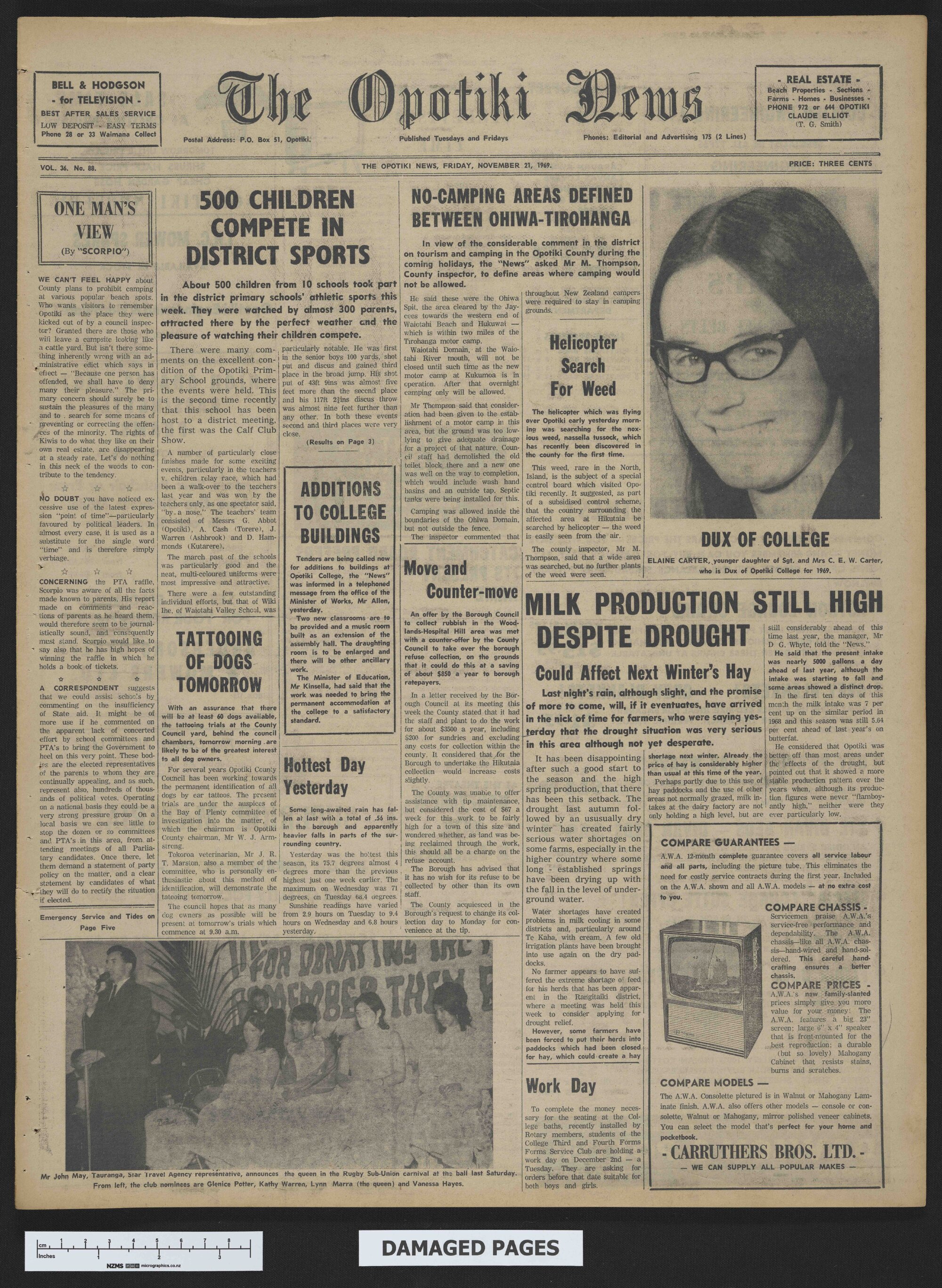1969-11-21 Opotiki News