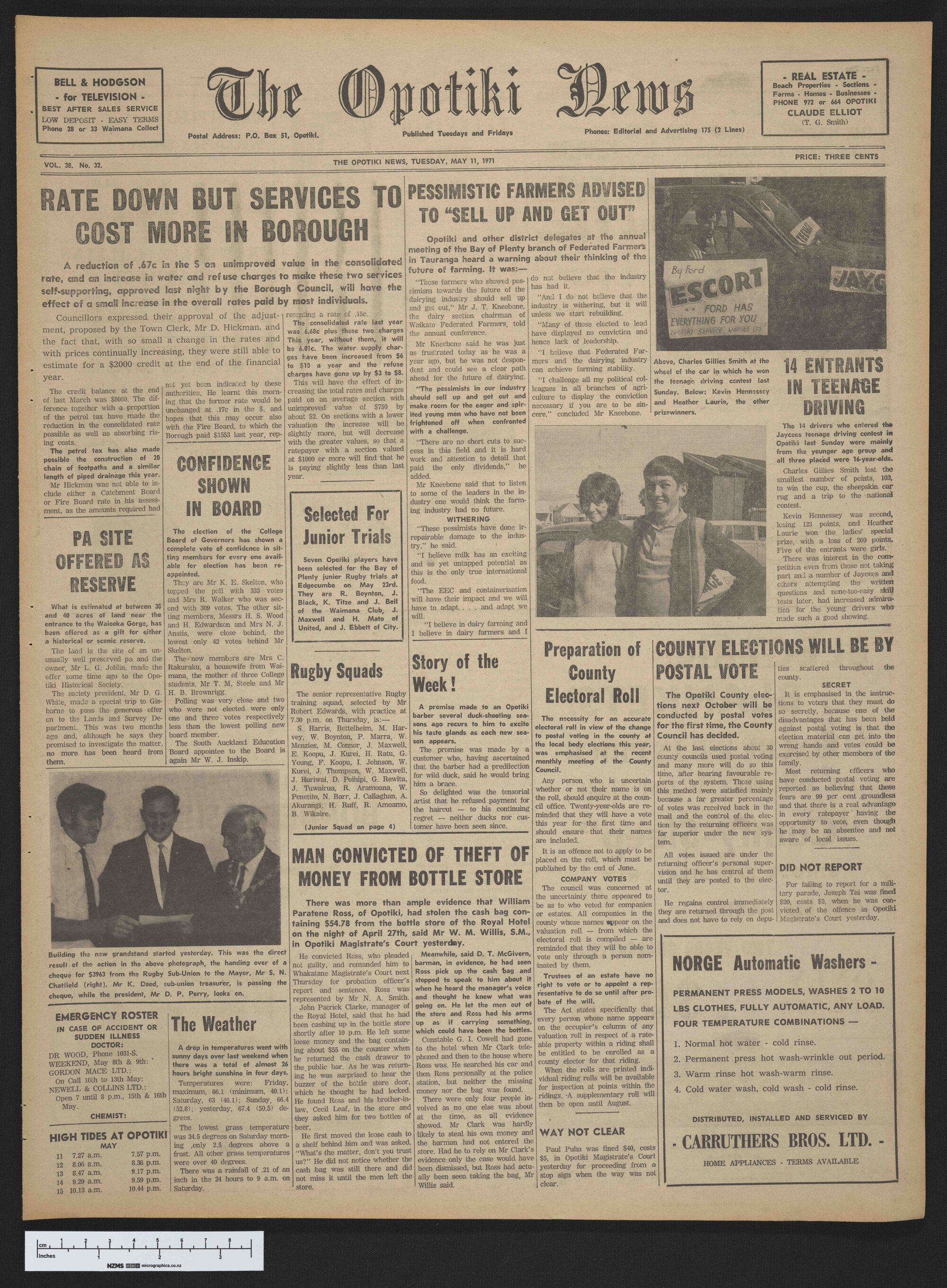 1971-05-11 Opotiki News