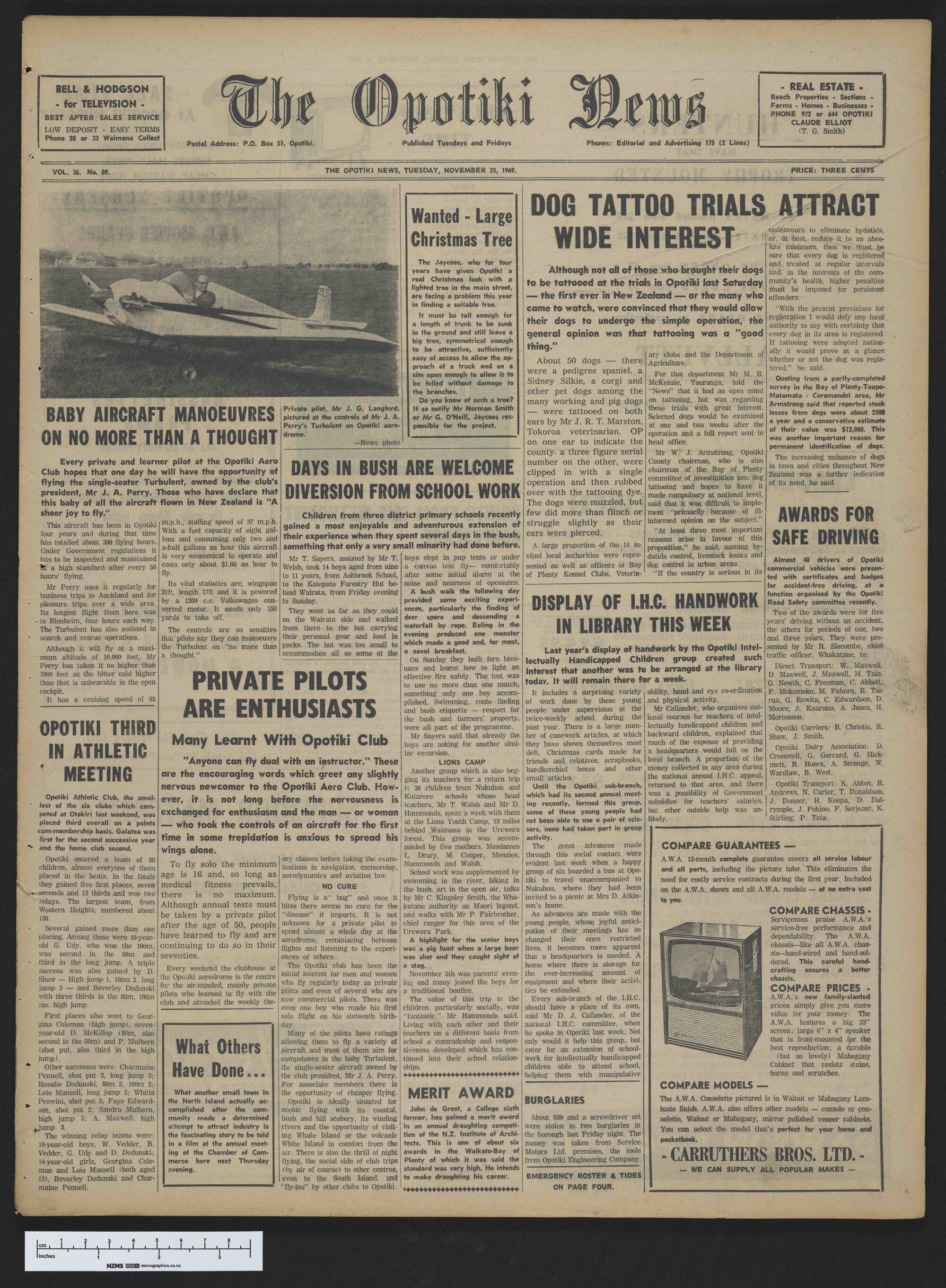 1969-11-25 Opotiki News