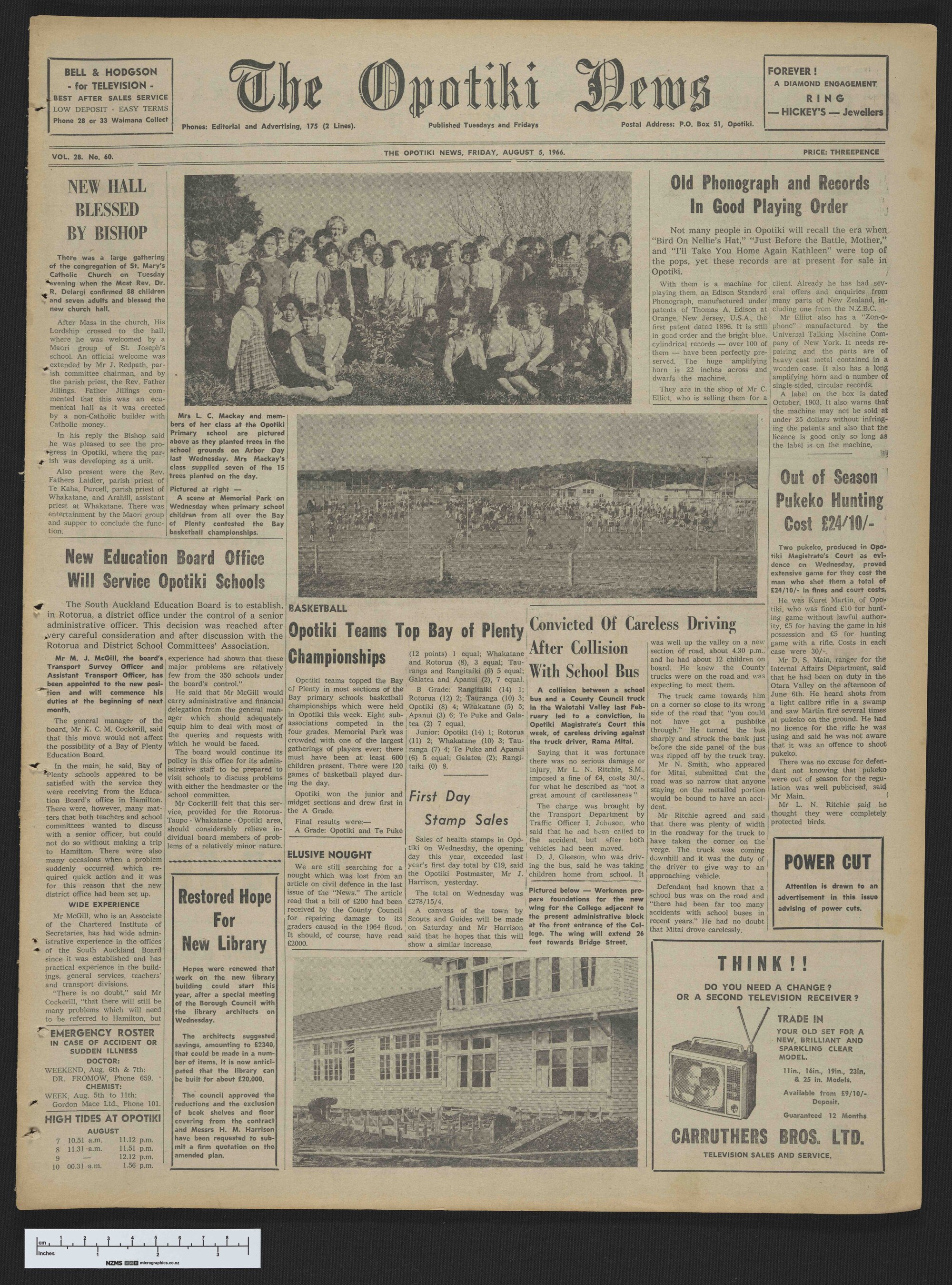 1966-08-05 Opotiki News