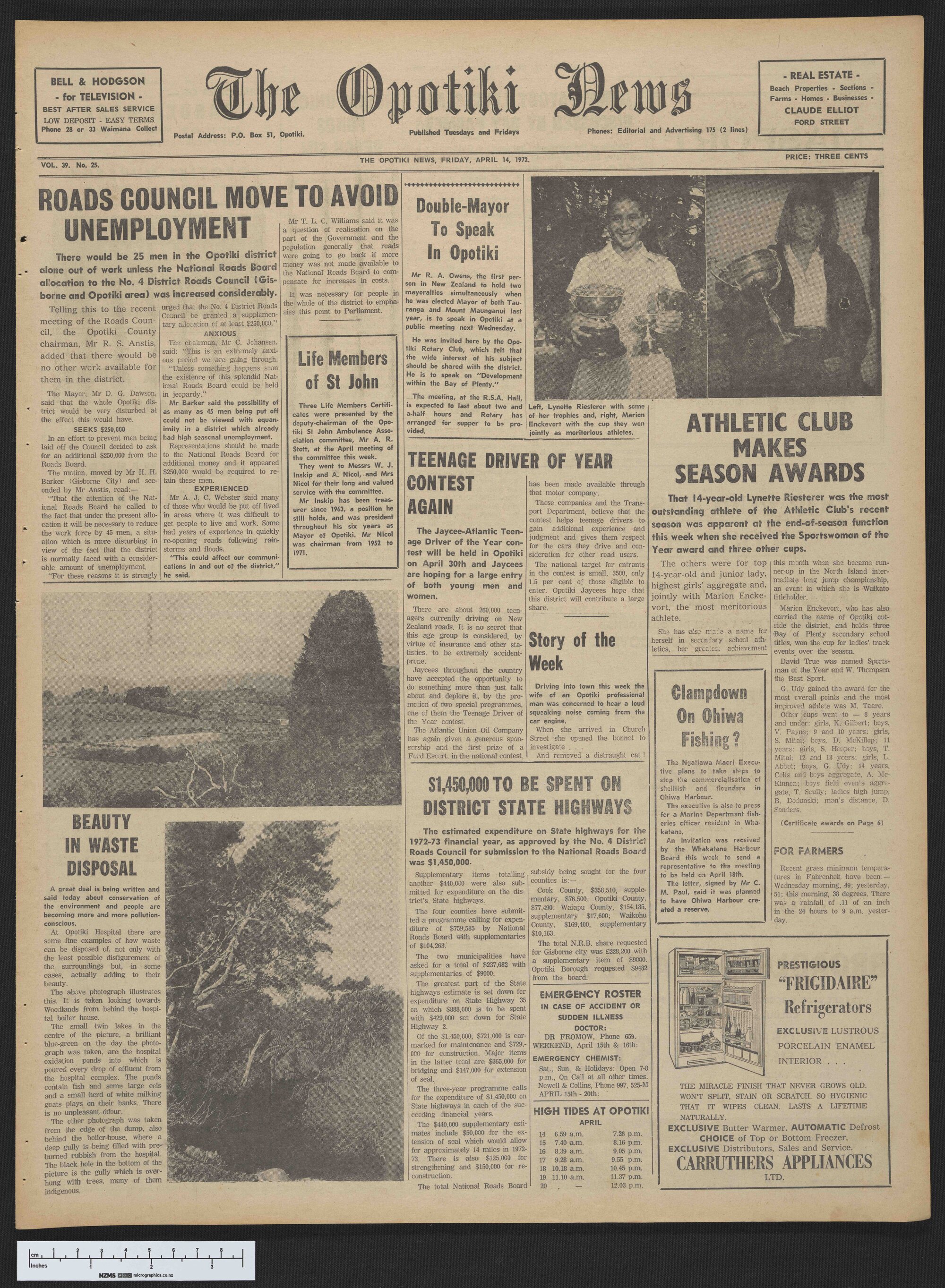 1972-04-14 Opotiki News