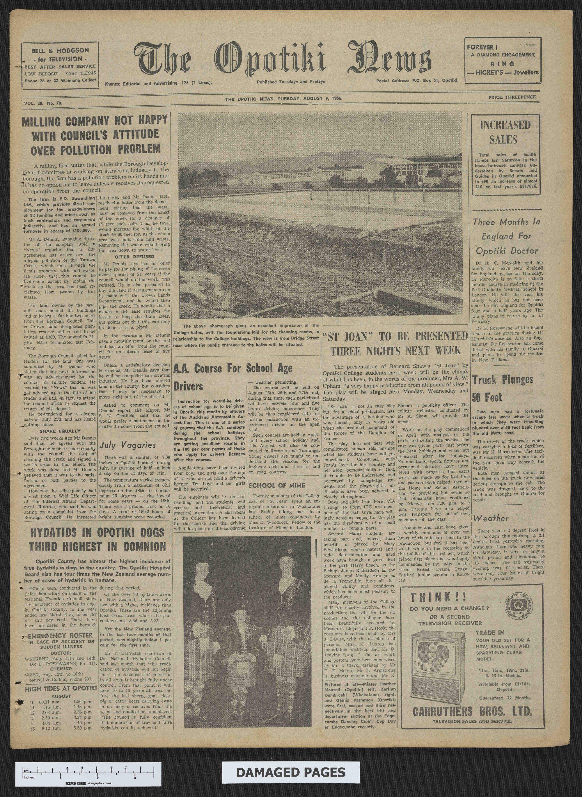 1966-08-09 Opotiki News