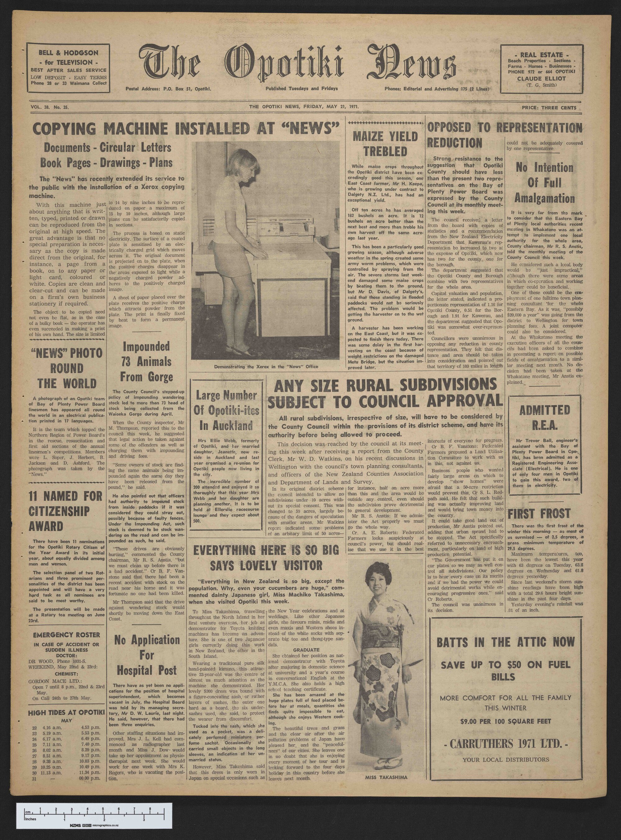 1971-05-21 Opotiki News