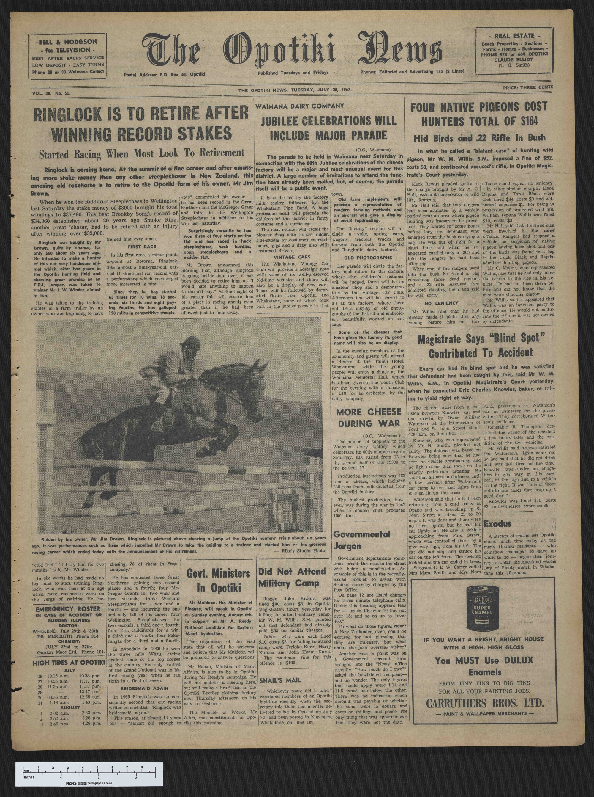 1967-07-25 Opotiki News
