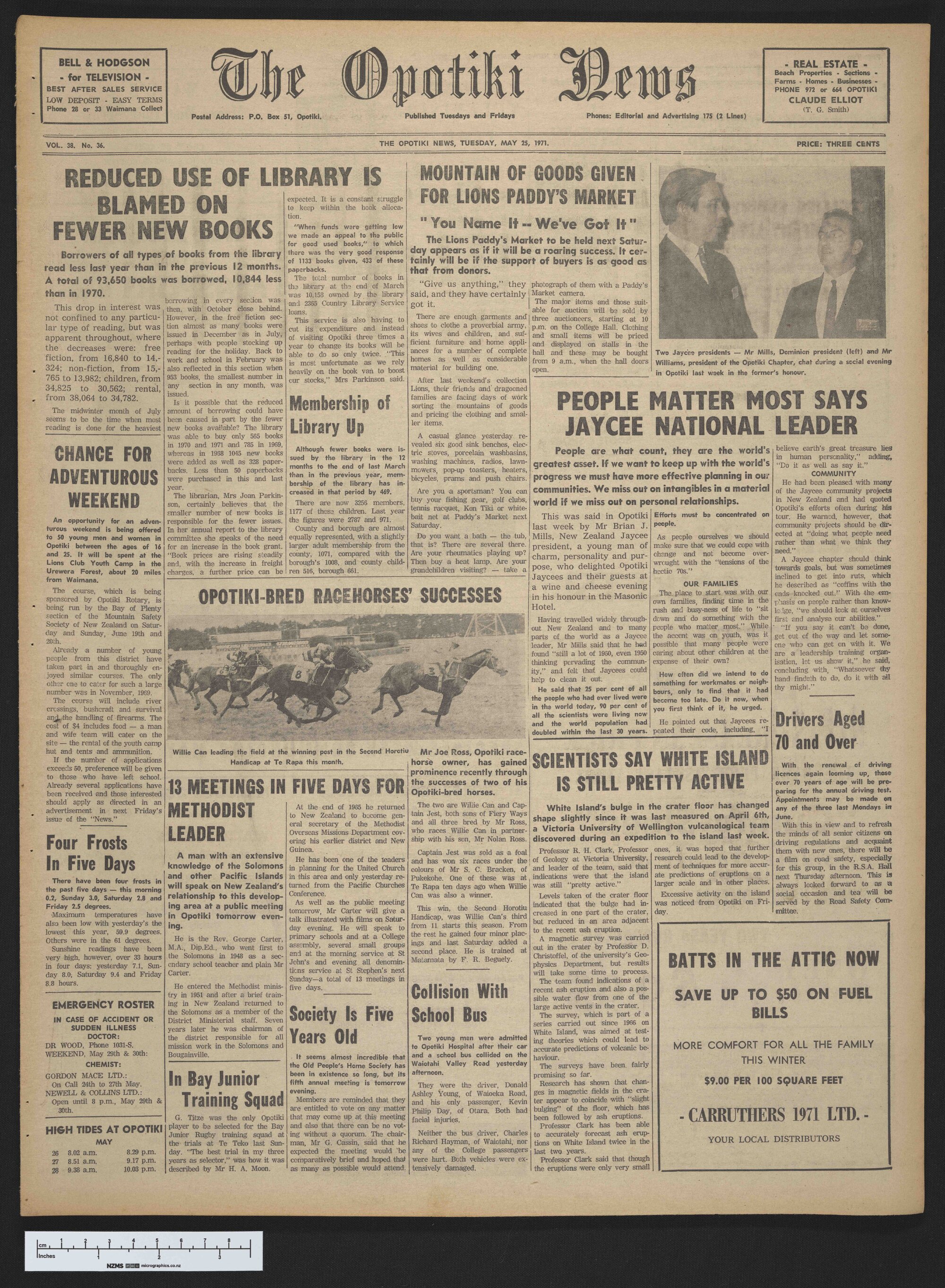 1971-05-25 Opotiki News