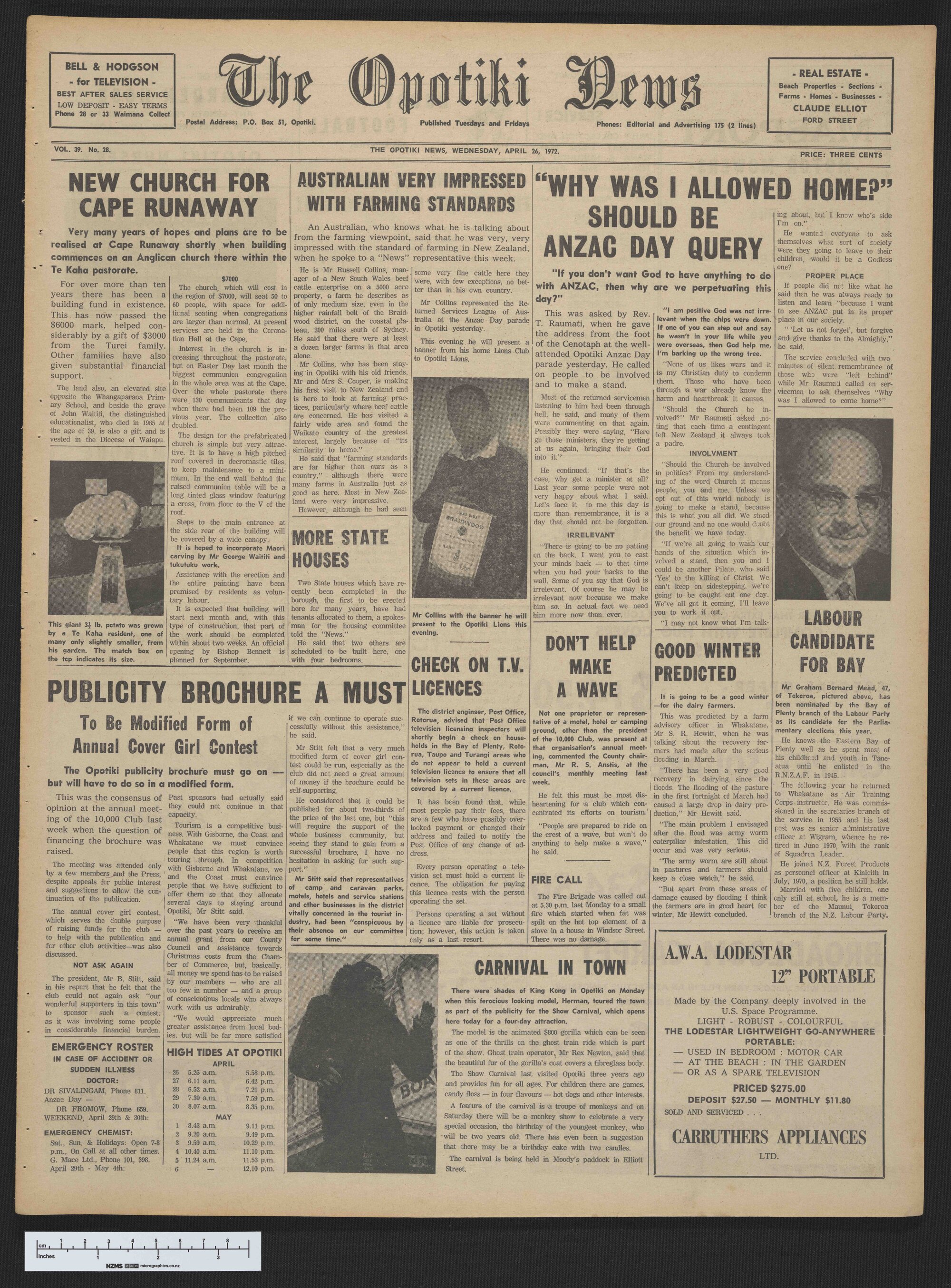1972-04-26 Opotiki News
