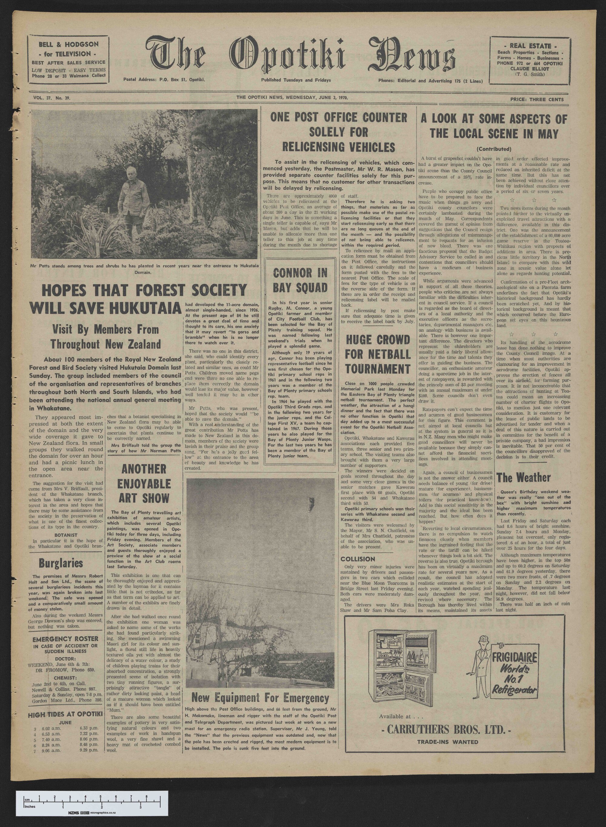 1970-06-03 Opotiki News