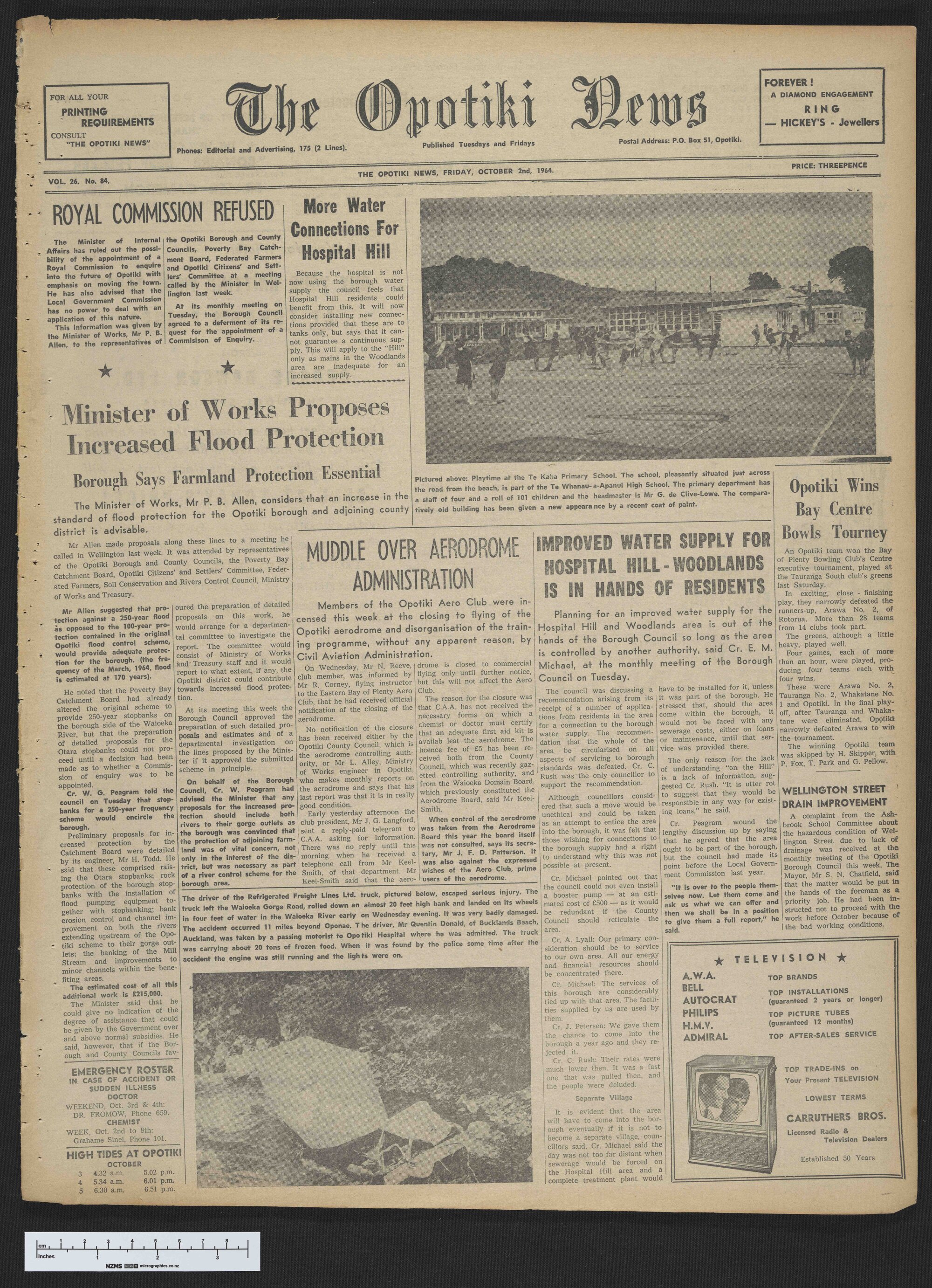 1964-10-02 Opotiki News
