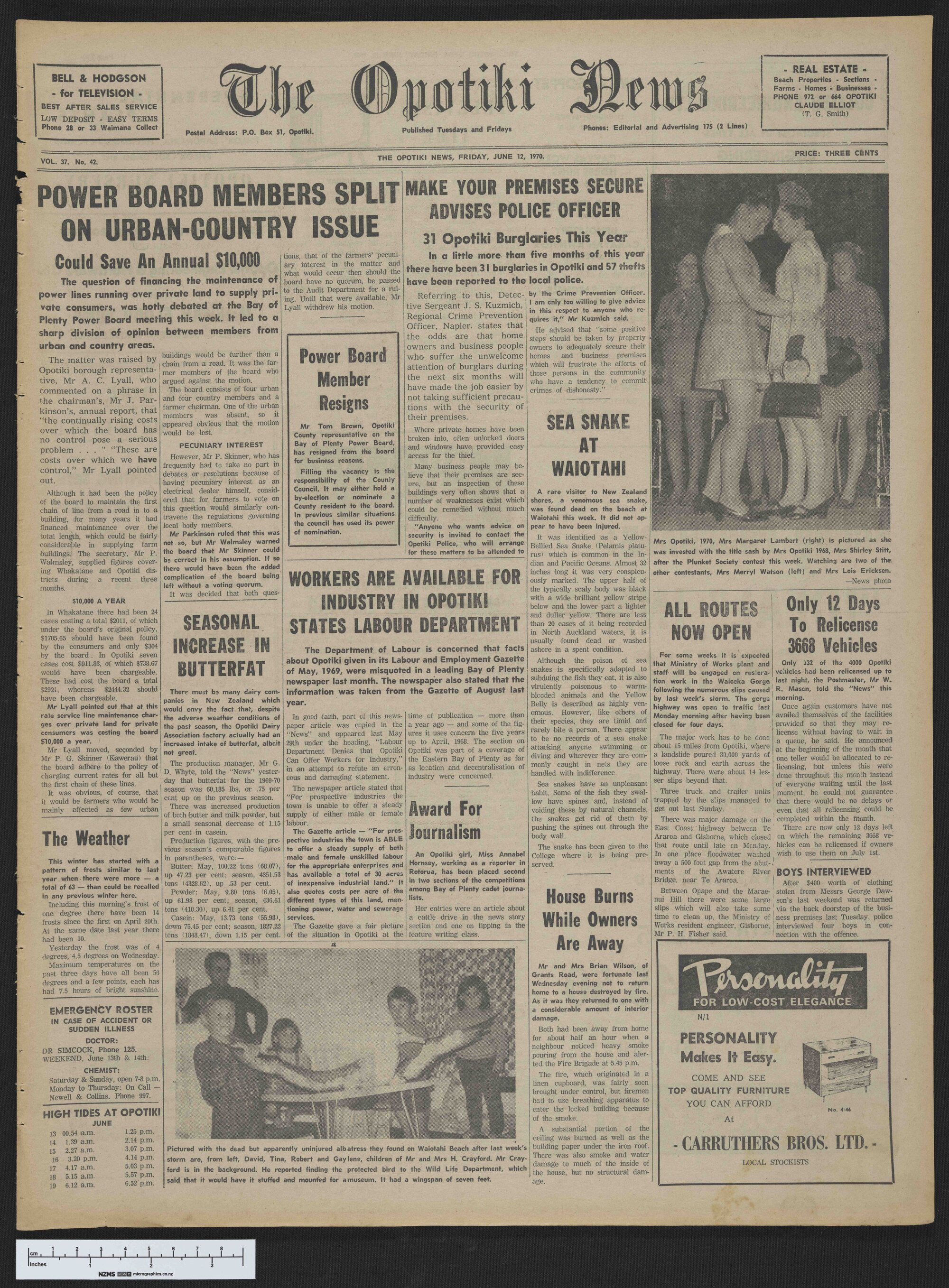 1970-06-12 Opotiki News