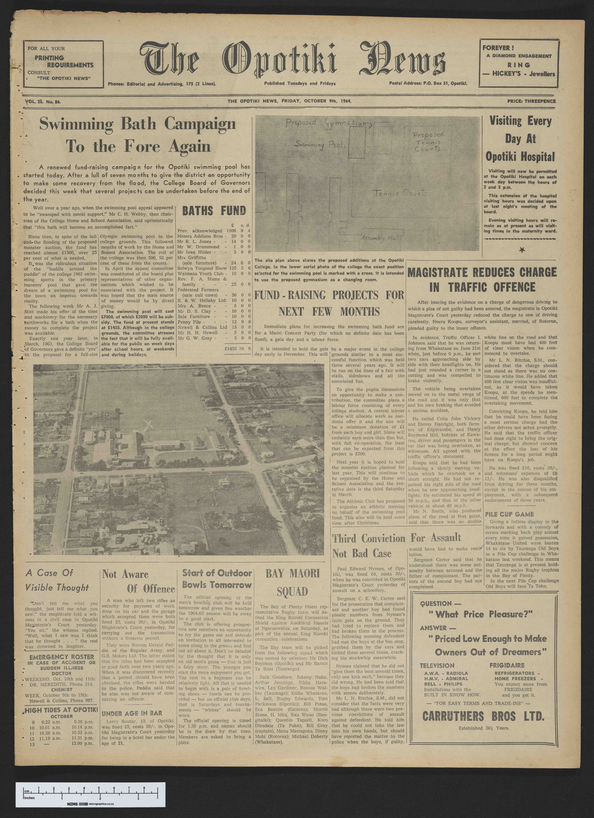 1964-10-09 Opotiki News