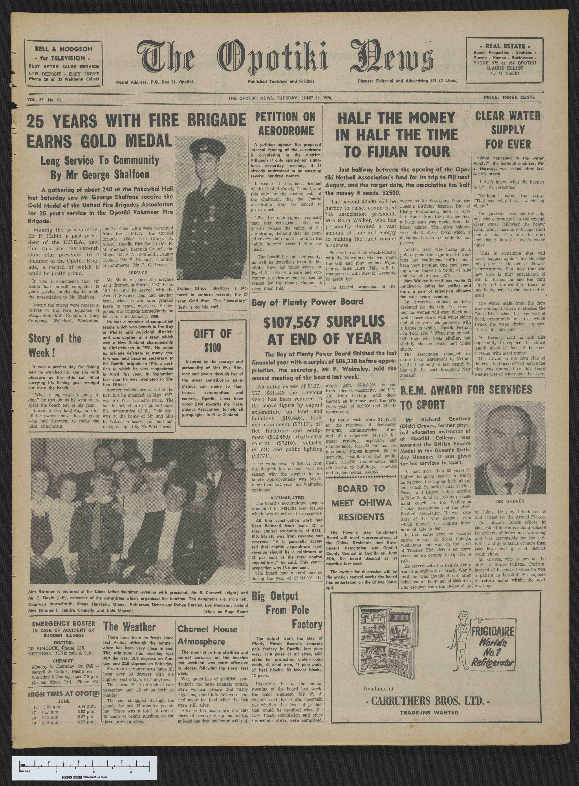 1970-06-16 Opotiki News