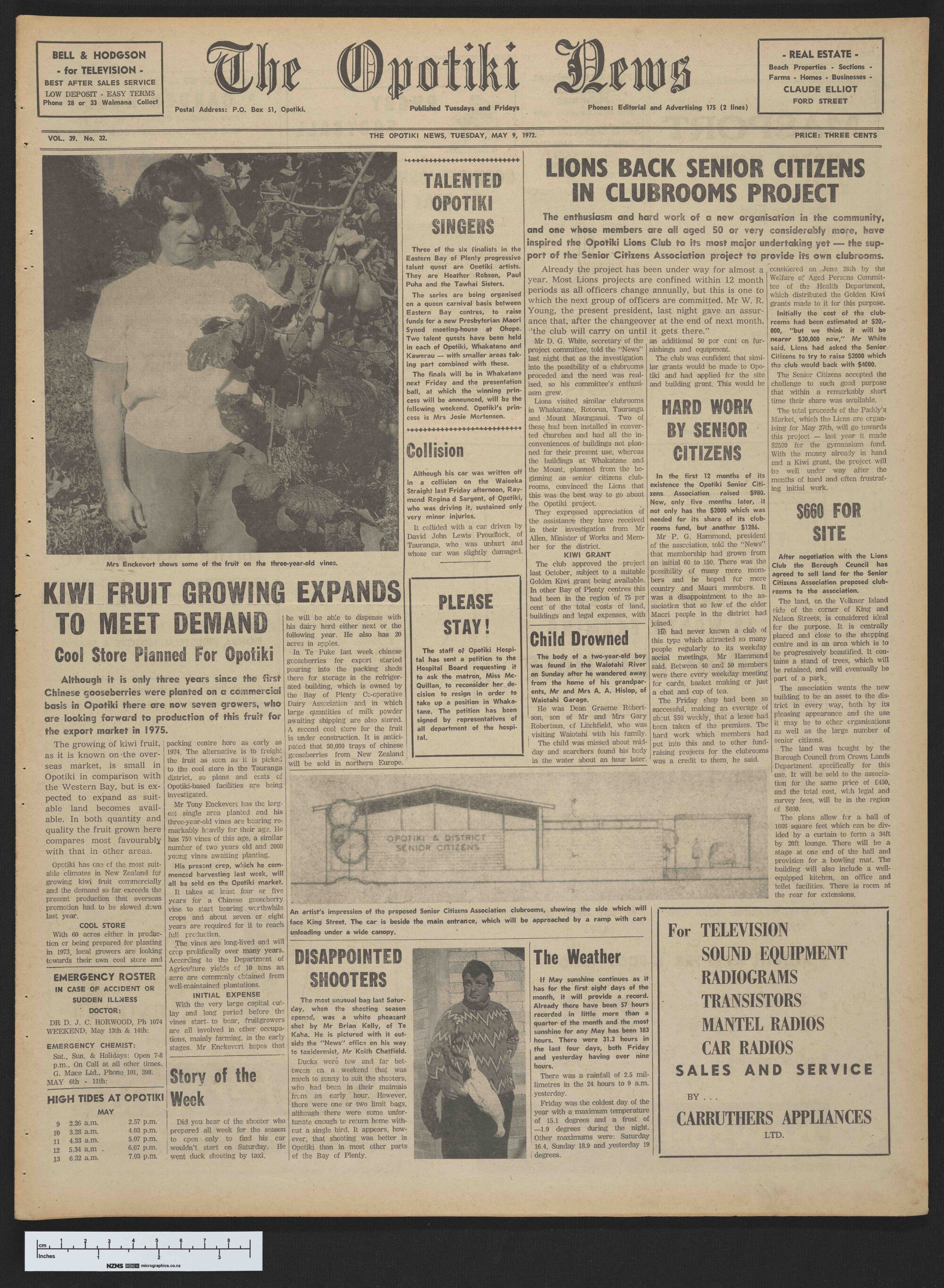 1972-05-09 Opotiki News