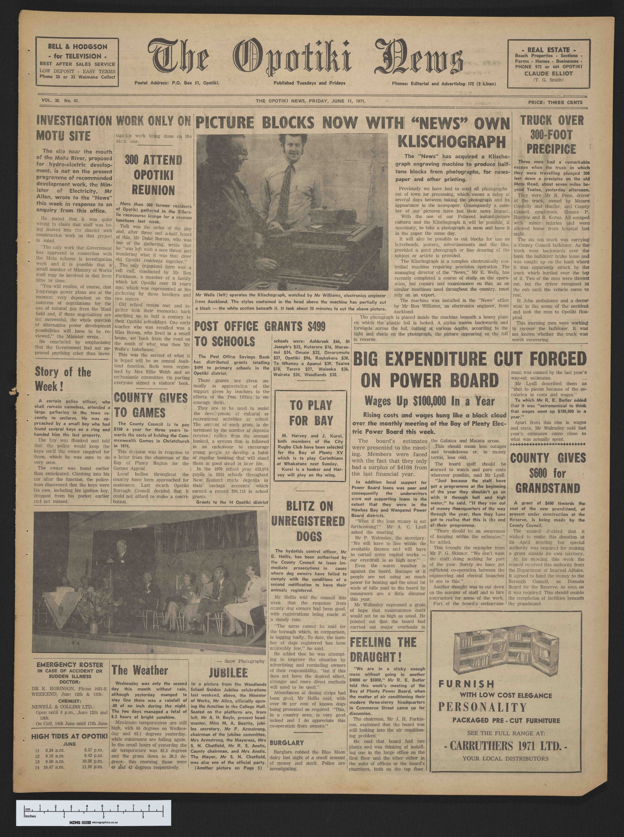 1971-06-11 Opotiki News