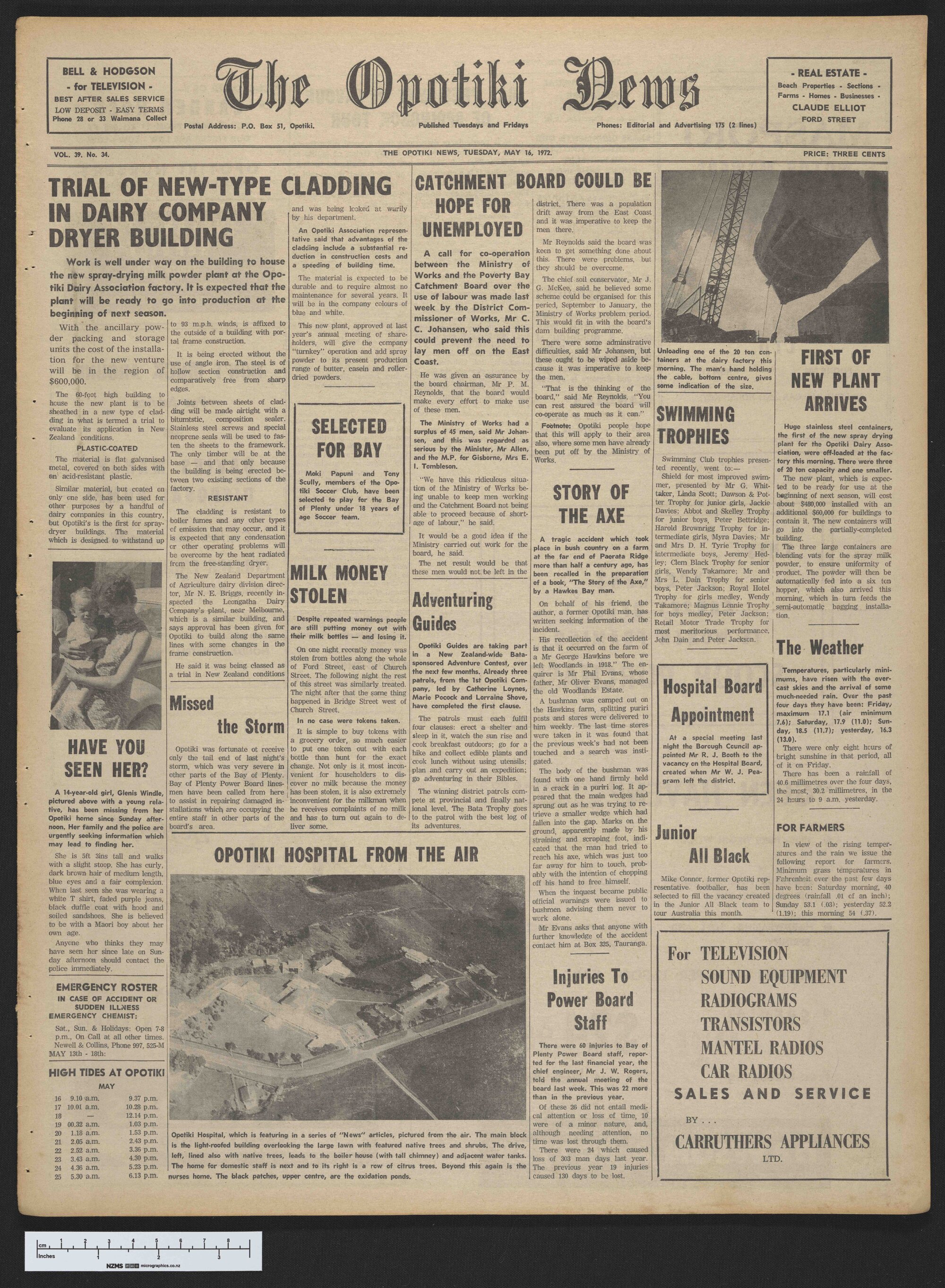 1972-05-16 Opotiki News