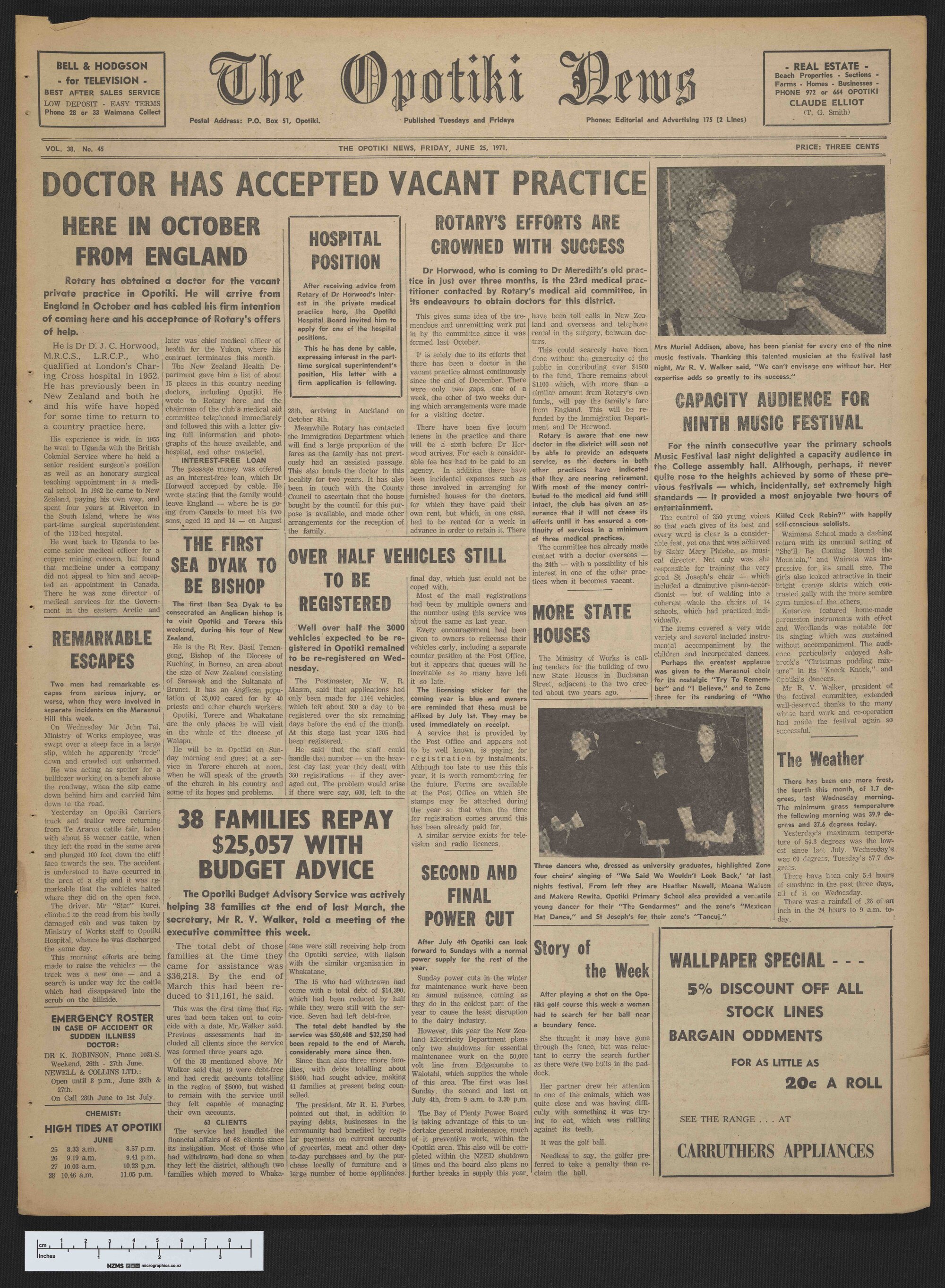1971-06-25 Opotiki News