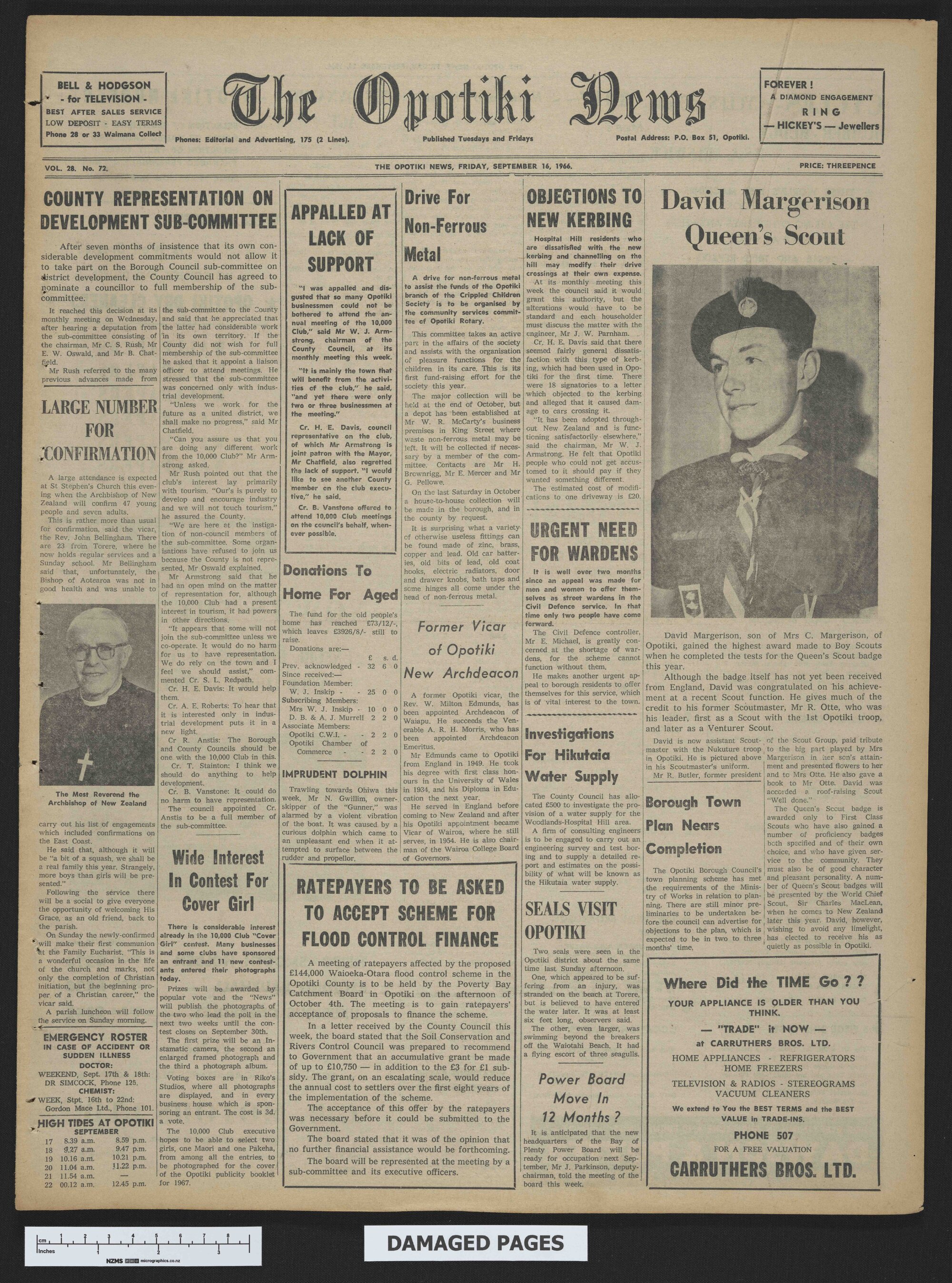 1966-09-16 Opotiki News