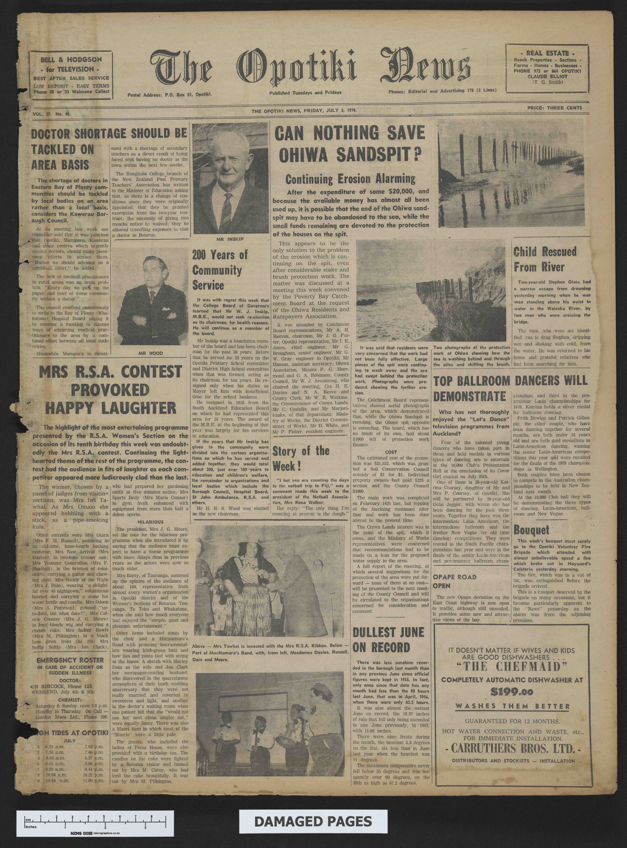 1970-07-03 Opotiki News