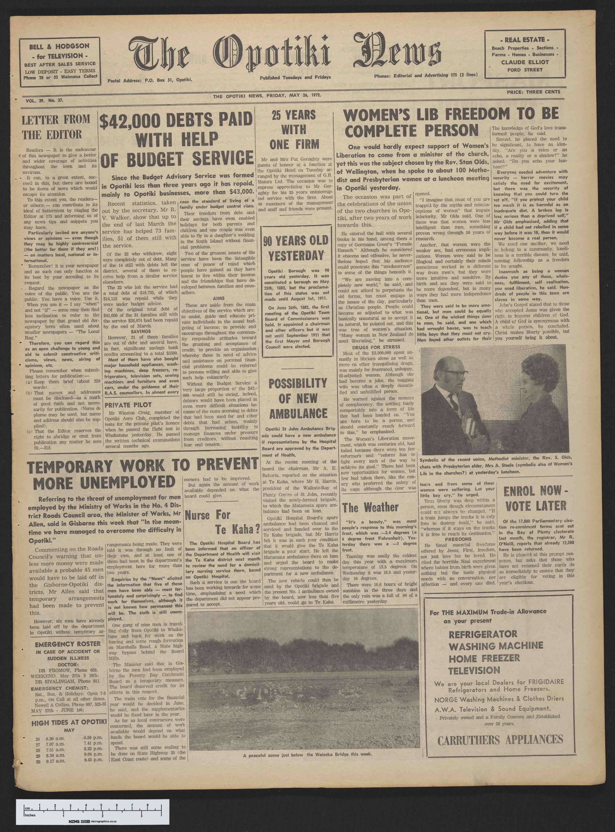 1972-05-26 Opotiki News