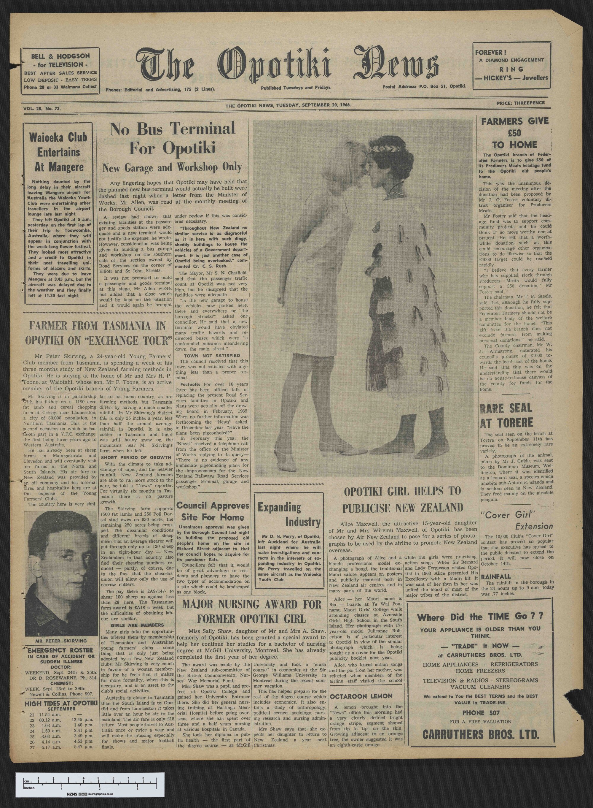 1966-09-20 Opotiki News