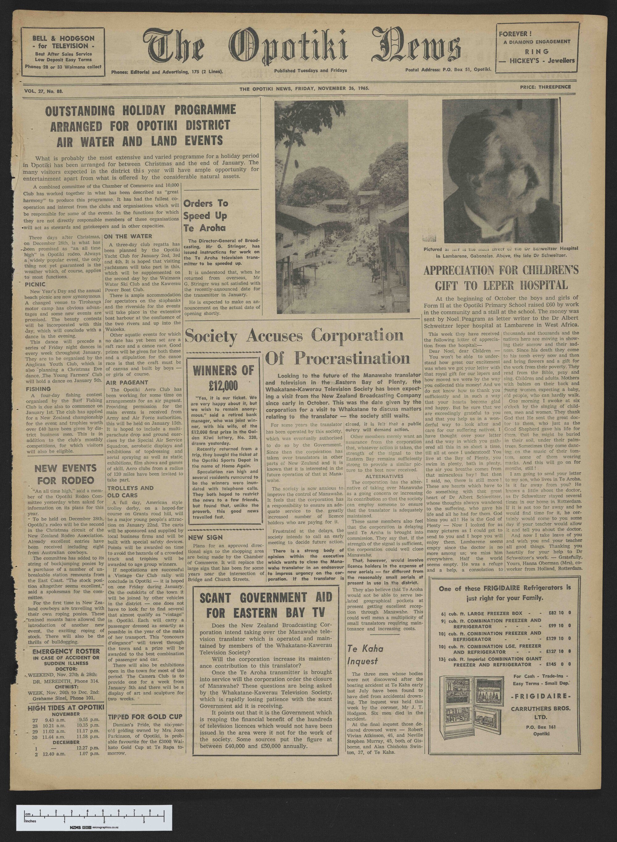 1965-11-26 Opotiki News