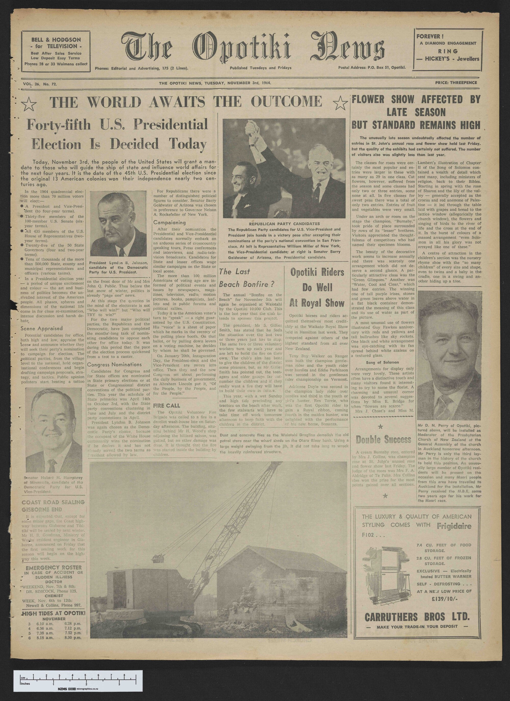 1964-11-03 Opotiki News