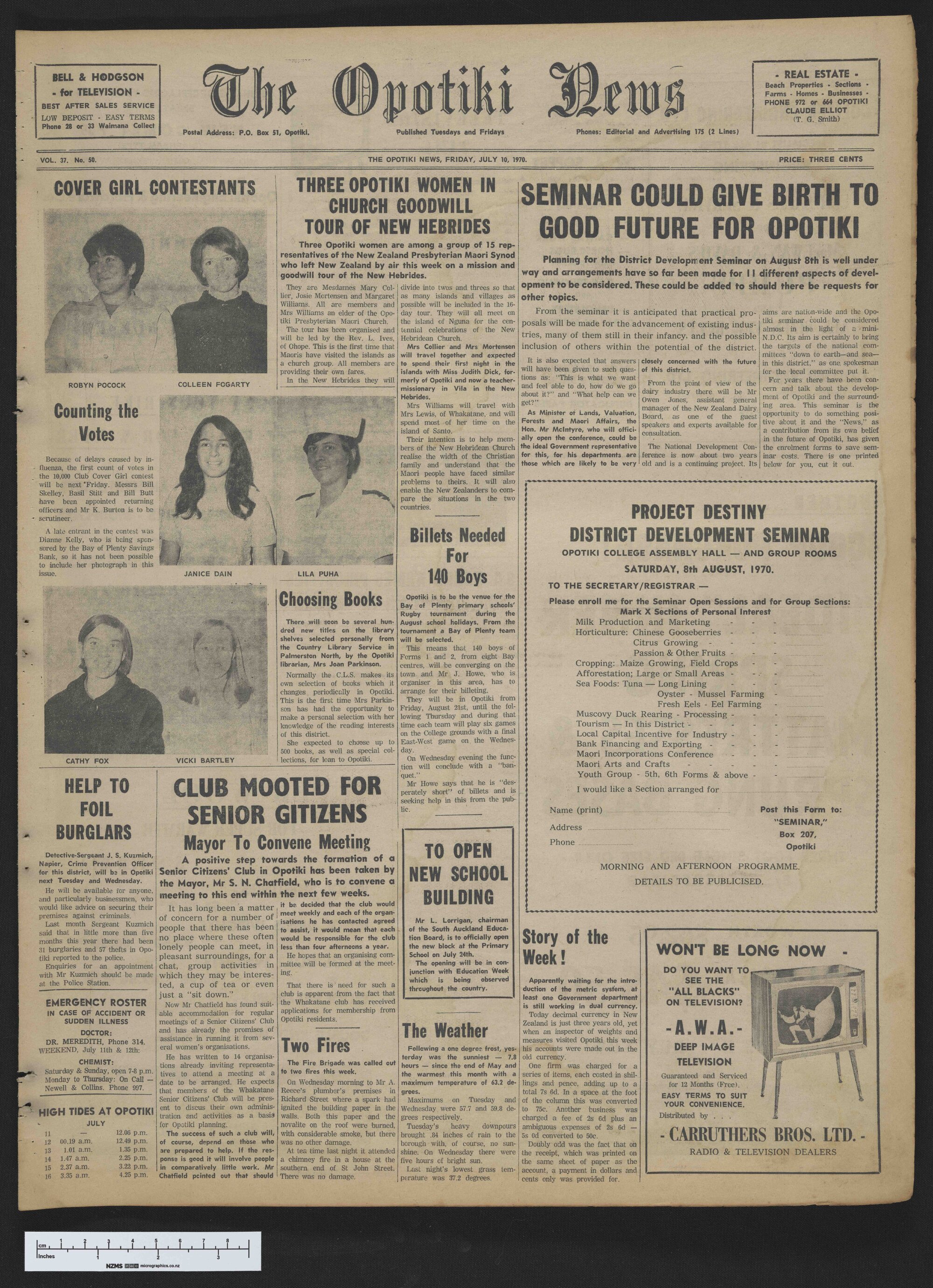 1970-07-10 Opotiki News