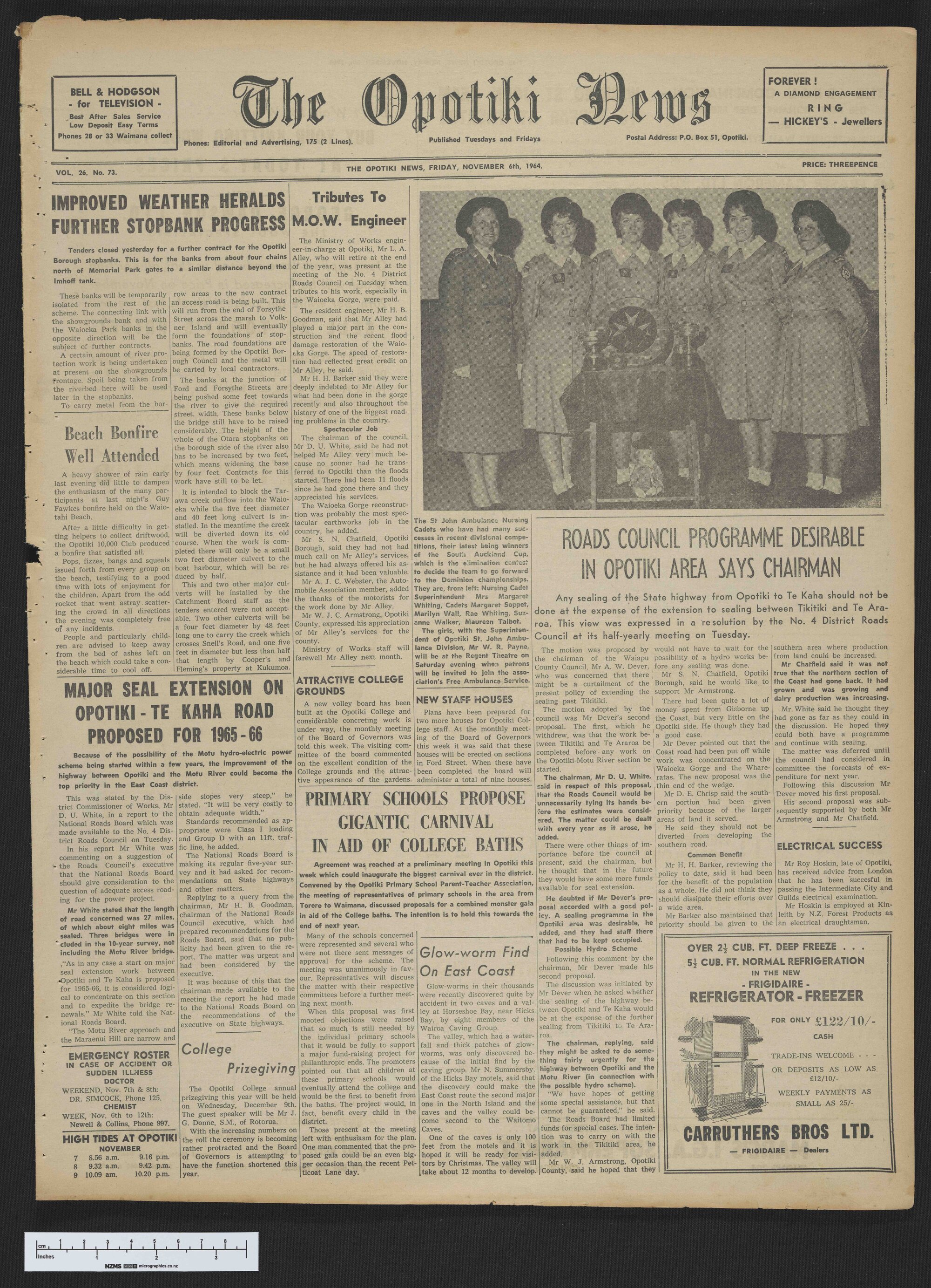 1964-11-06 Opotiki News