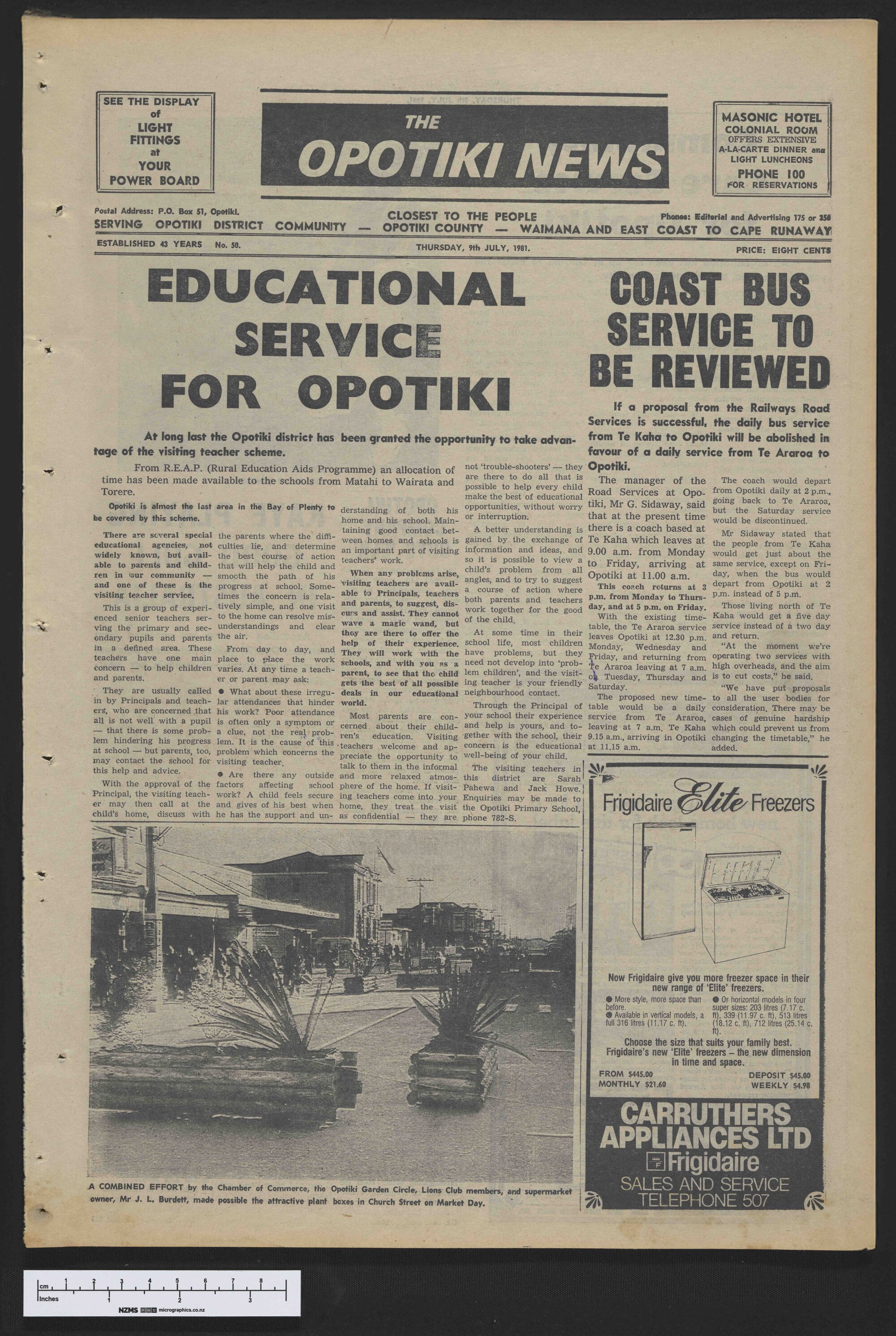 1981-07-09 Opotiki News