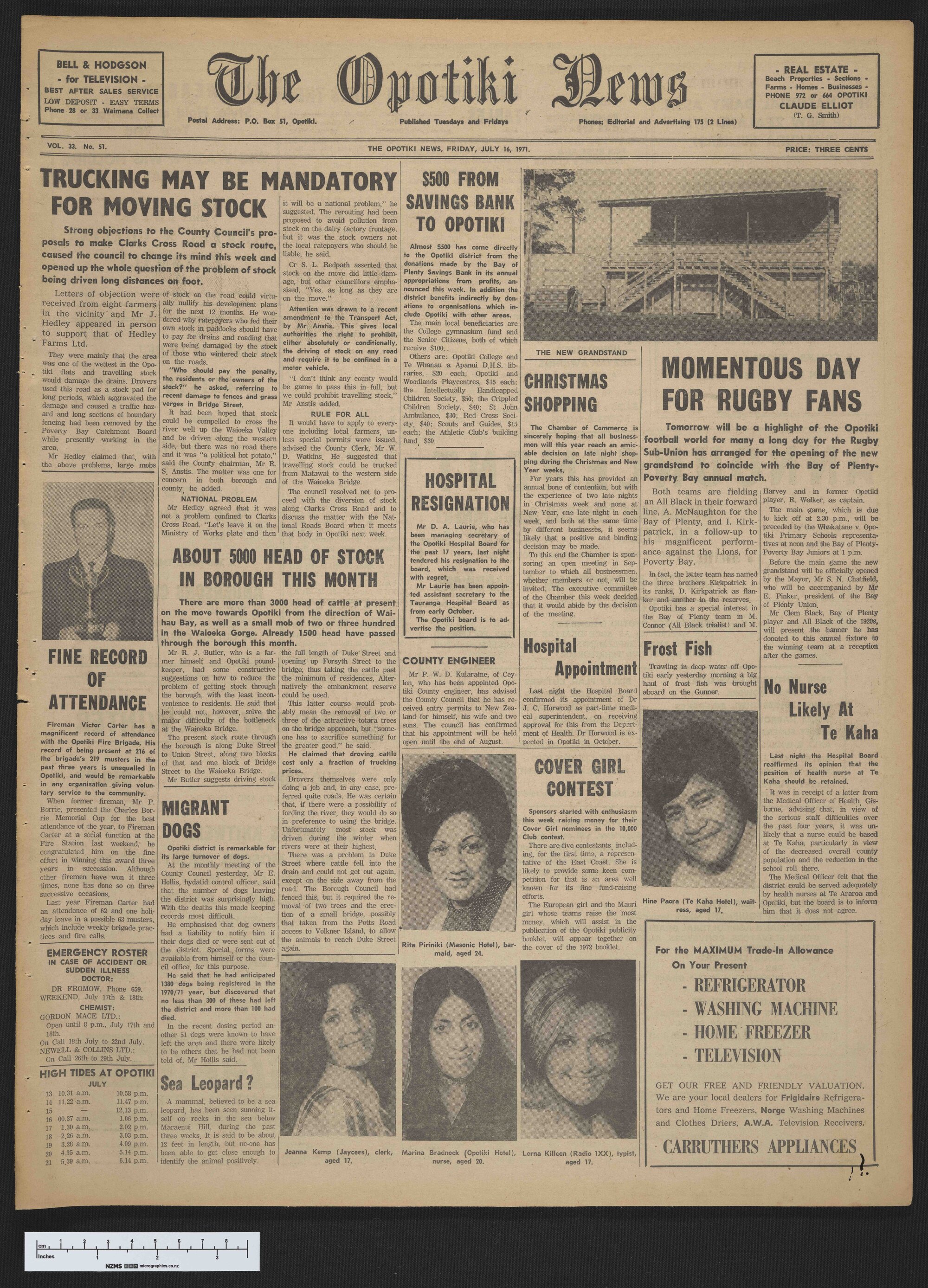 1971-07-16 Opotiki News
