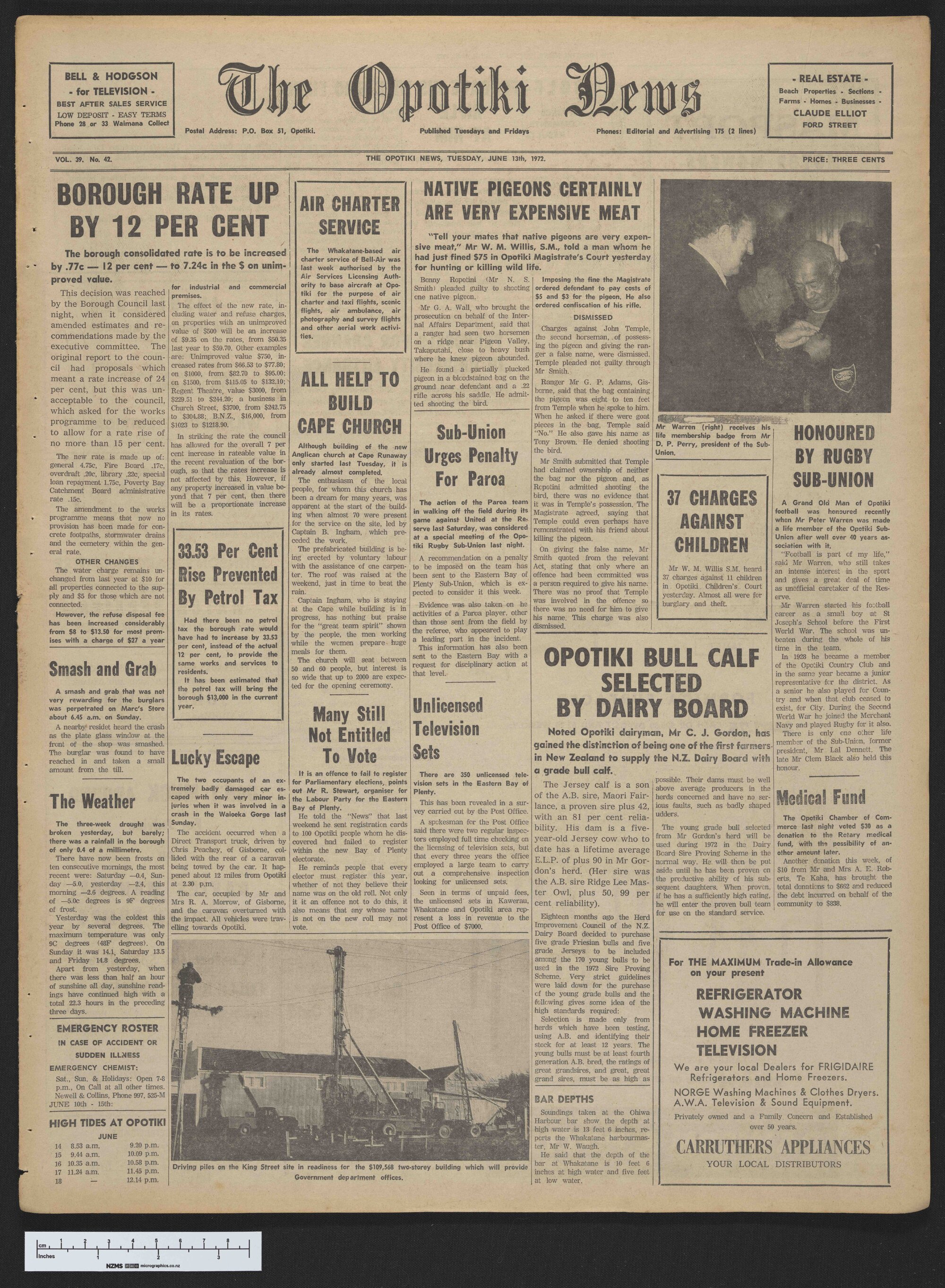 1972-06-13 Opotiki News