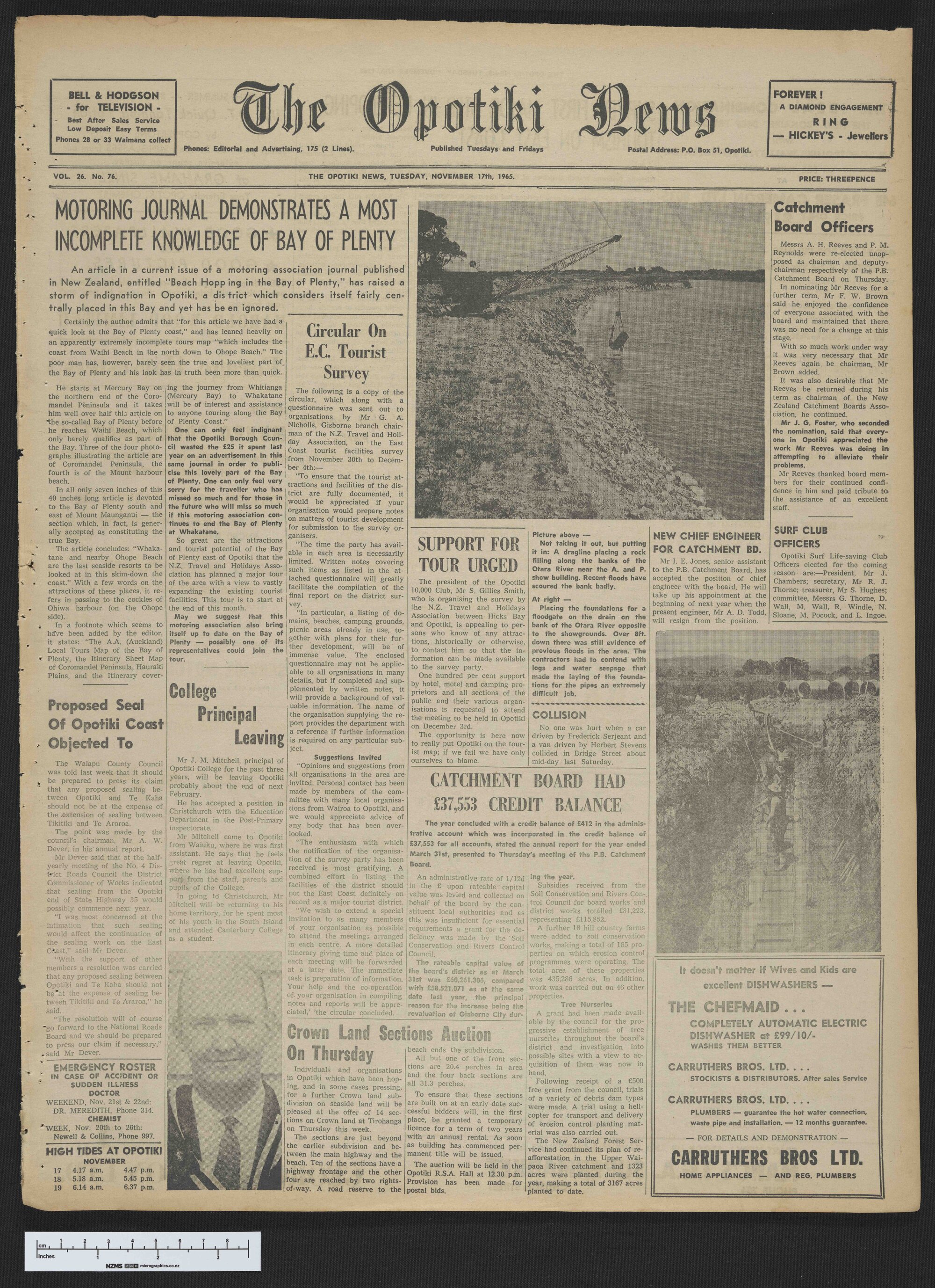 1964-11-17 Opotiki News